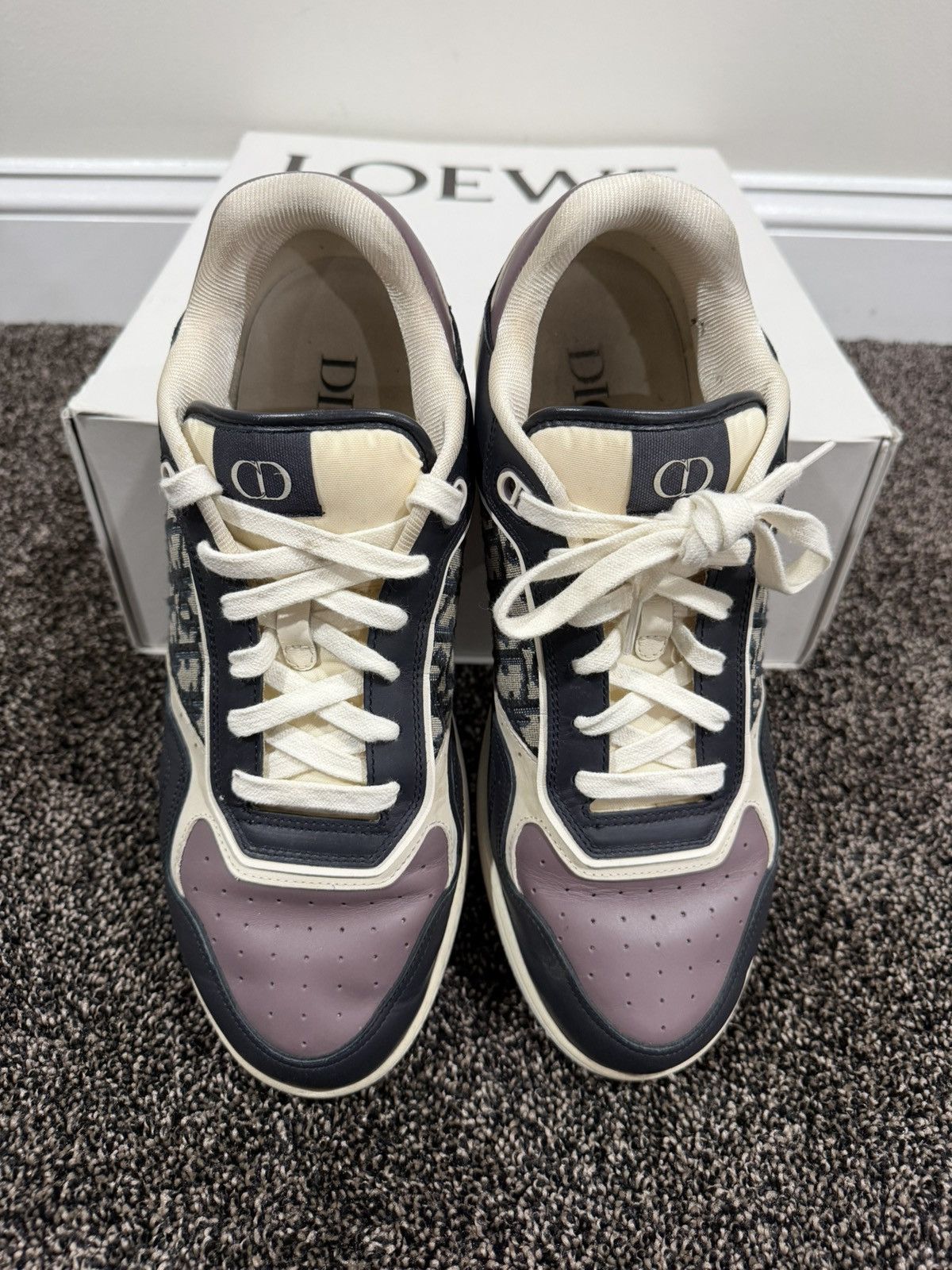 Dior Dior x Kim Jones B27 Uptown Oblique Low-Top Sneakers Size US 13 / EU 46 - 7 Thumbnail