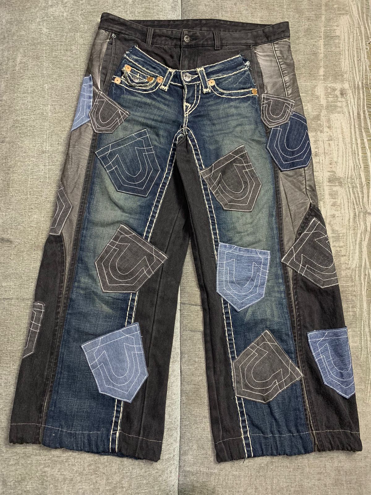 True Religion True Religion custom reworked multi pocket trousers Size US 38 / EU 54 - 1 Thumbnail