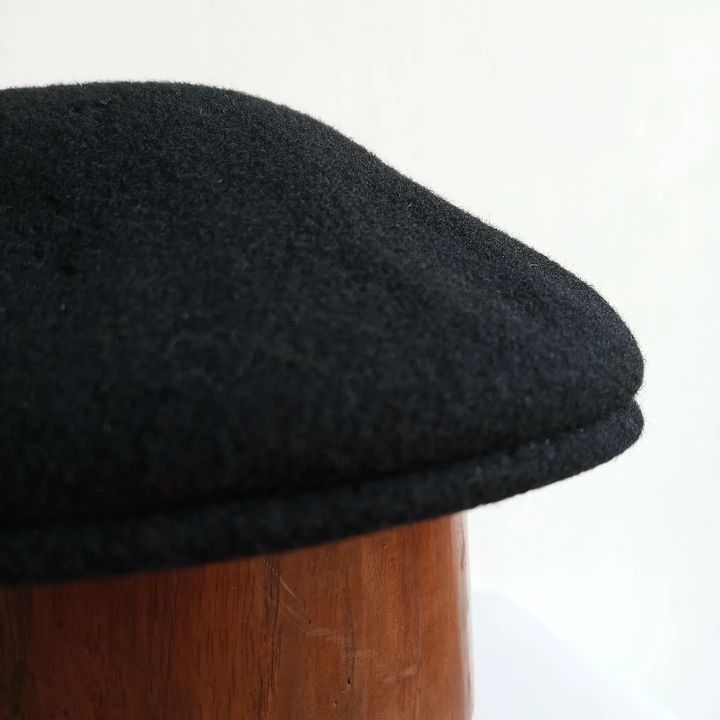 Kangol × Vintage Vintage Kangol Wool Flatcap newsboy cap Black england made Size 40 - 2 Thumbnail
