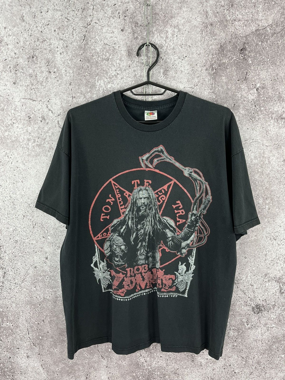 Band Tees Rob Zombie Metal Rock Vintage T-Shirt Double Big Logo Sz XL Size US XL / EU 56 / 4 - 1 Thumbnail