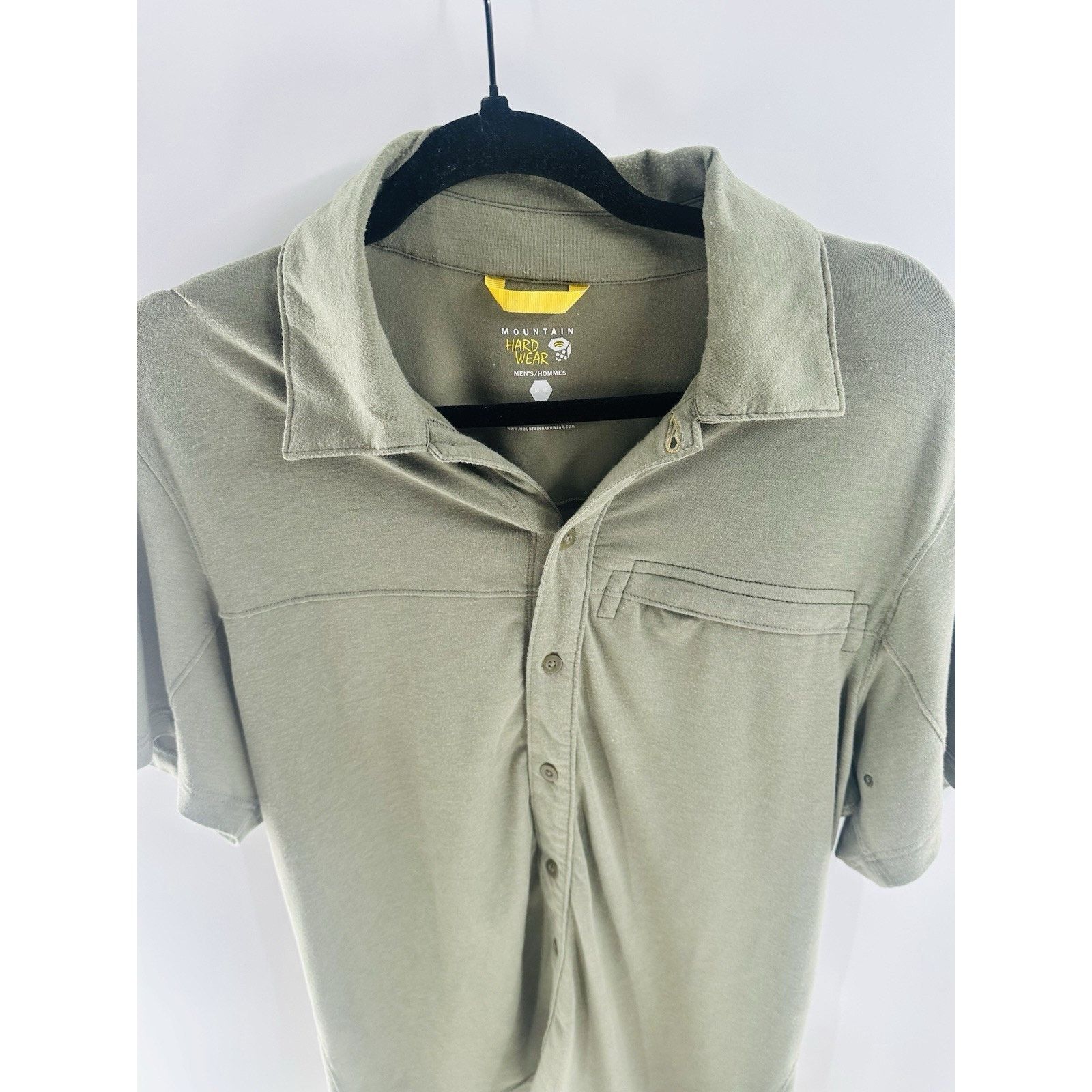 Mountain Hardwear Mountain Hardwear Mens Medium Frequentor SS Shirt in Green Size US M / EU 48-50 / 2 - 2 Thumbnail