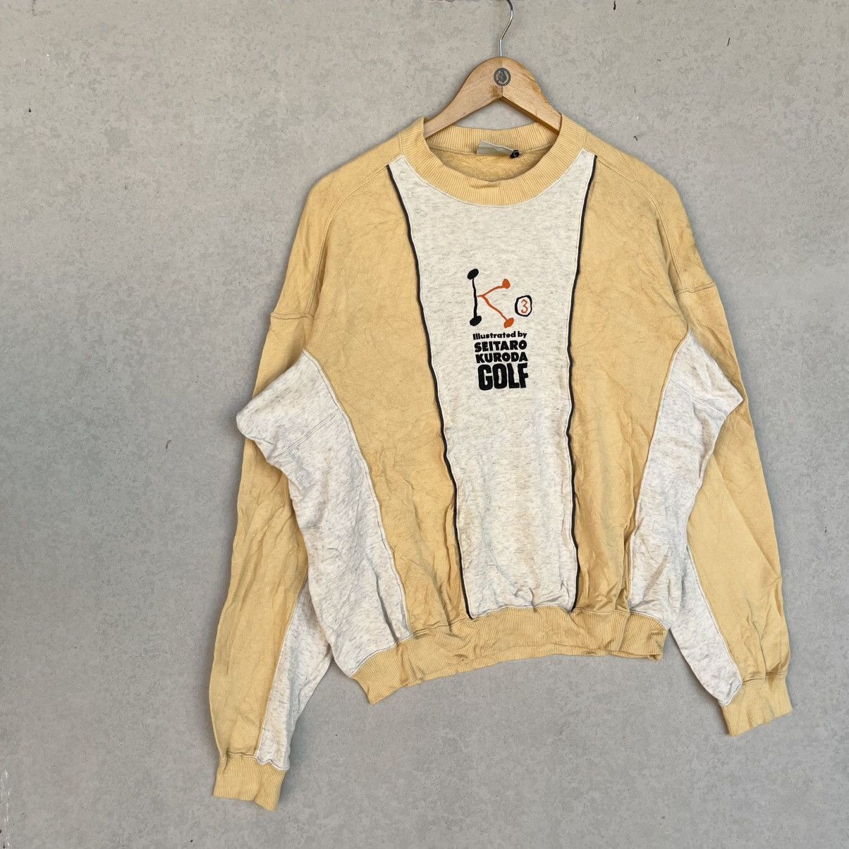 Other Vintage Golf Wang Yellow And Grey Long Sleeve Shirt Size L Size L / US 10 / IT 46 - 3 Thumbnail