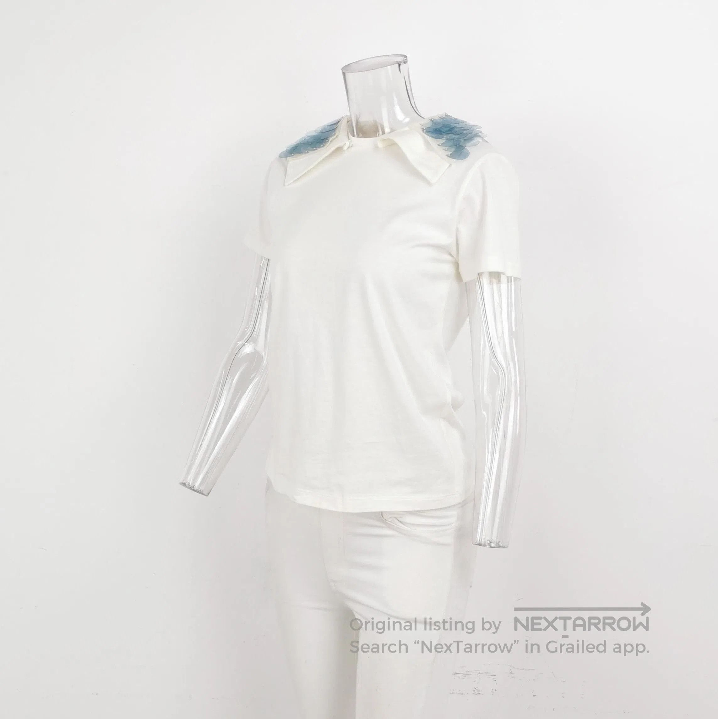 Prada Prada Cotton Short Sleeve T. Size M / US 6-8 / IT 42-44 - 2 Thumbnail