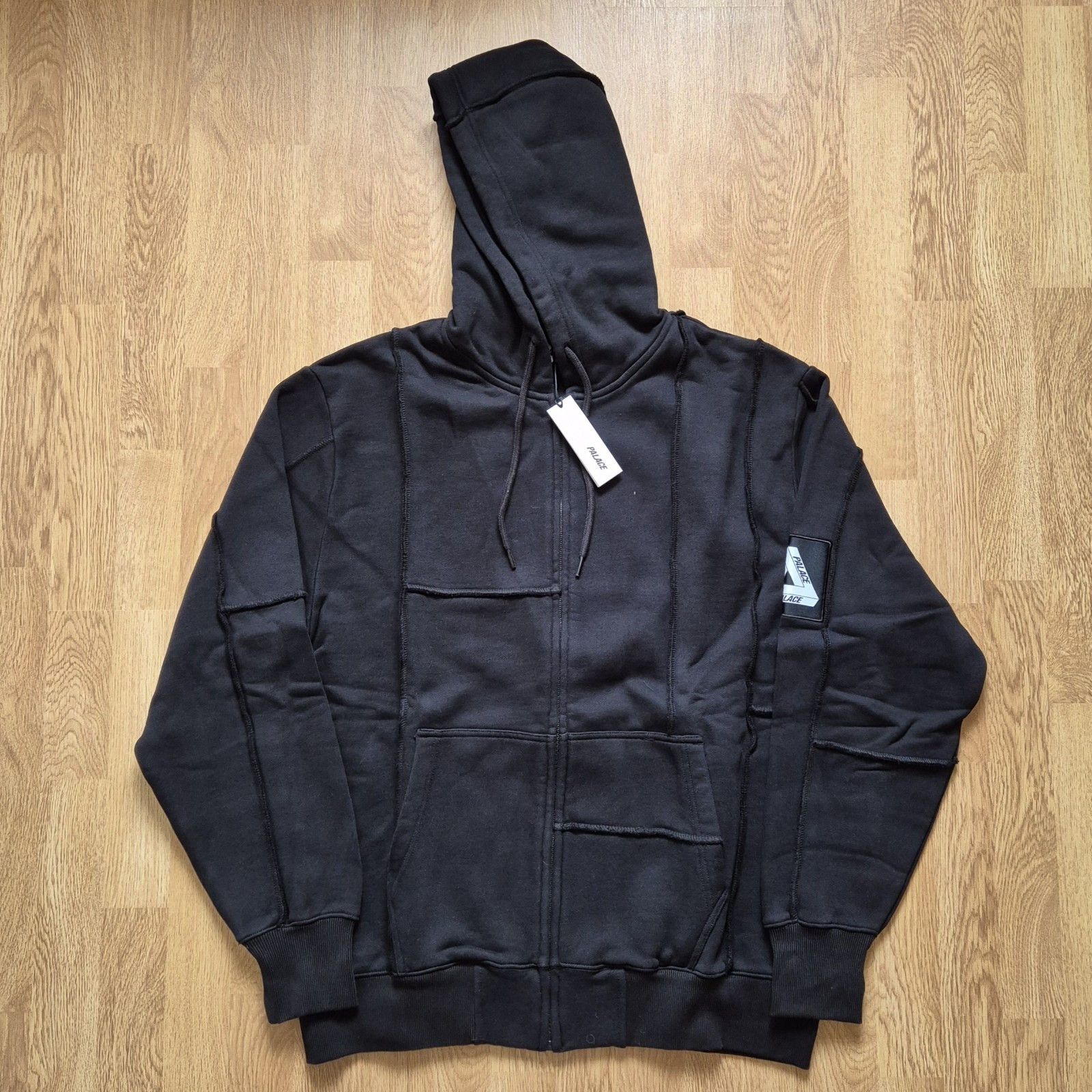 Palace Palace Shatter Zip Hood Black Xl | Grailed