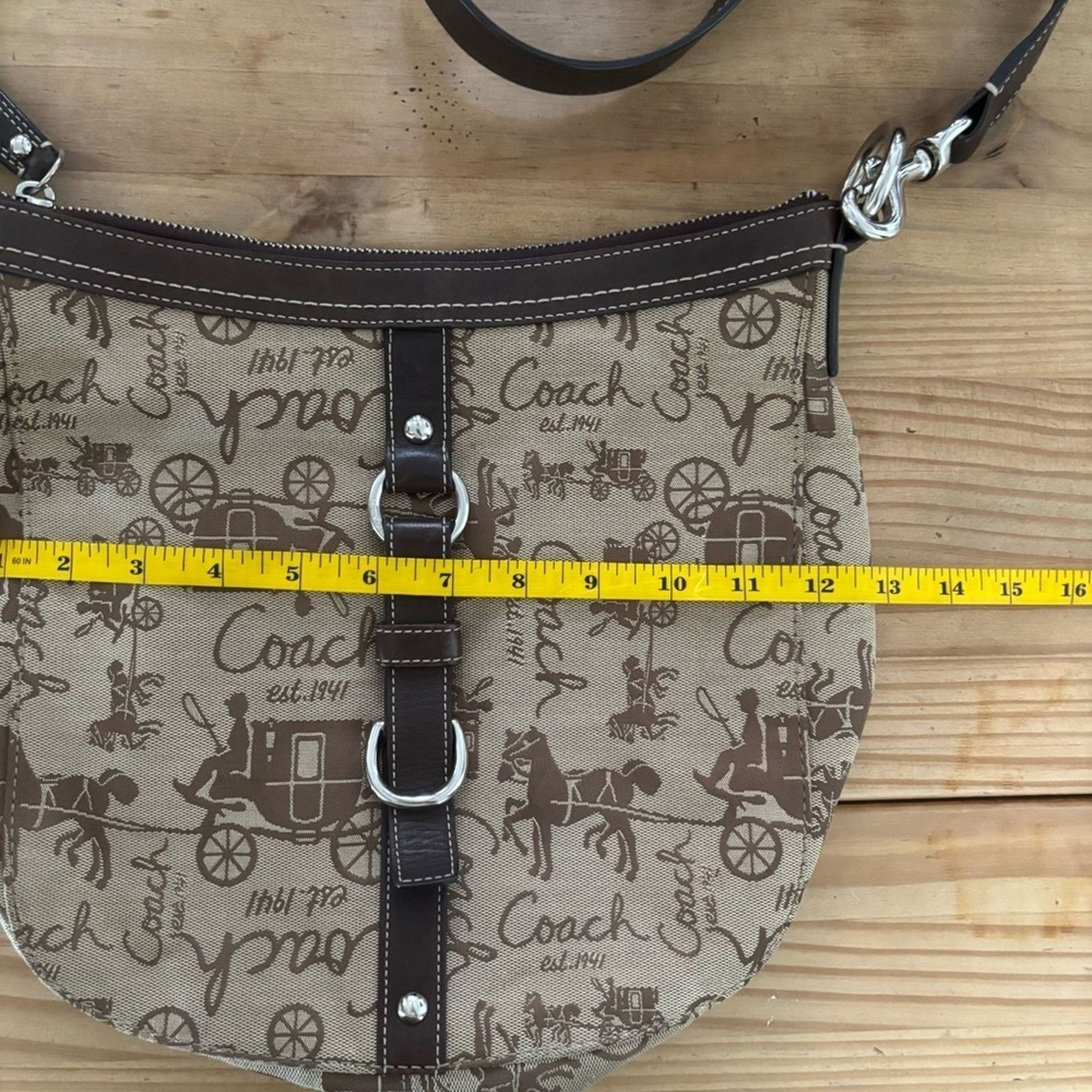 Coach Coach Signature Chelsea Horse & Carriage Crossbody Bag - Size ONE SIZE - 8 Thumbnail