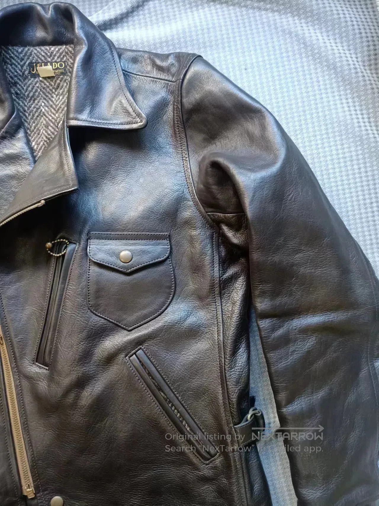 Jelado Jelado Japanese Tea Core Horsehide Jacket. Size US M / EU 48-50 / 2 - 4 Thumbnail