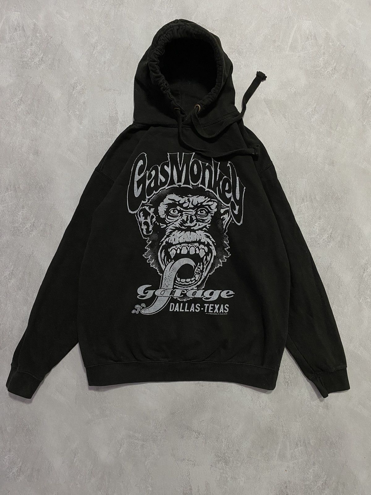 Band Tees Vintage Hoodie Gas Monkey Official Merch GARAGE Boxy Track Size US L / EU 52-54 / 3 - 1 Thumbnail