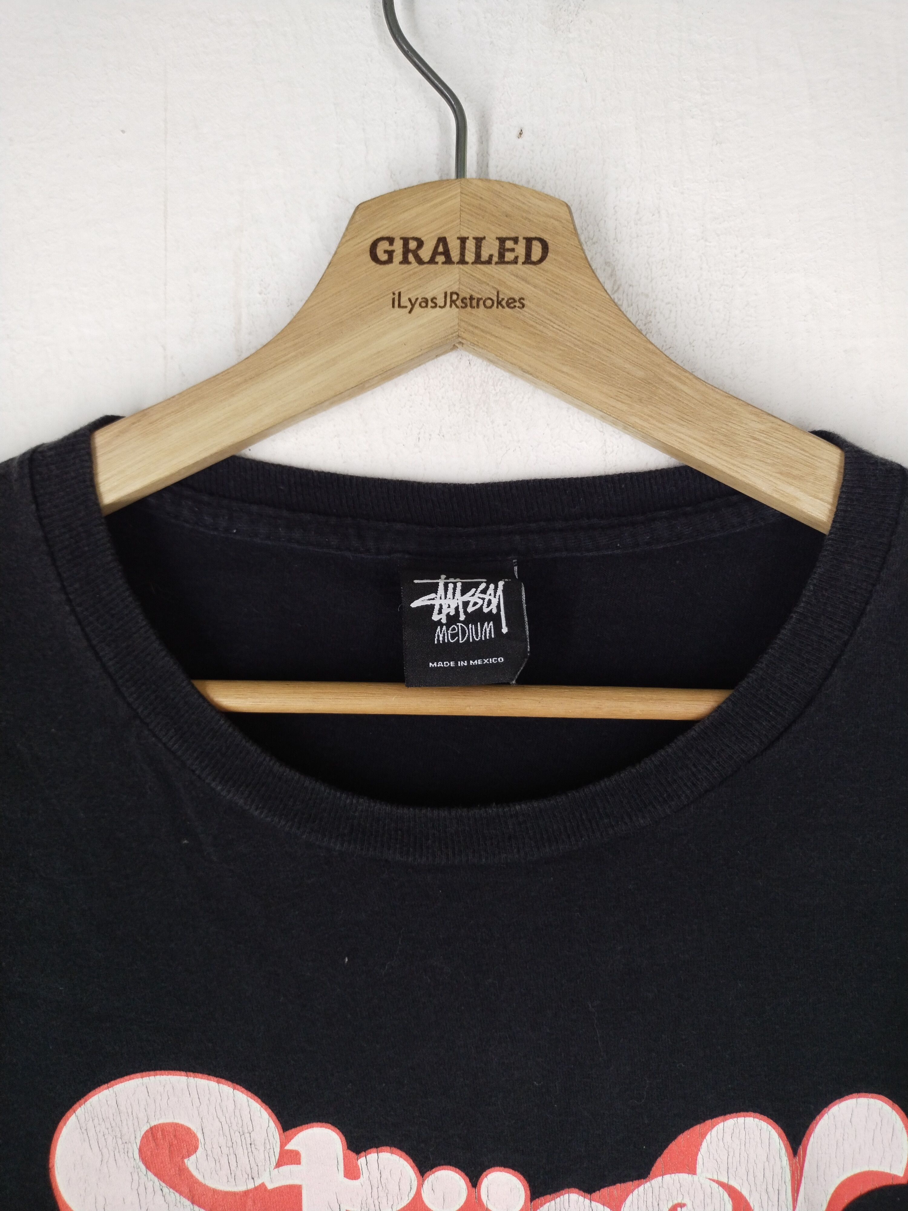 Stussy × Vintage Vintage Stussy Curtis Mayfield Superfly Curtom Record Tee Size US M / EU 48-50 / 2 - 4 Thumbnail