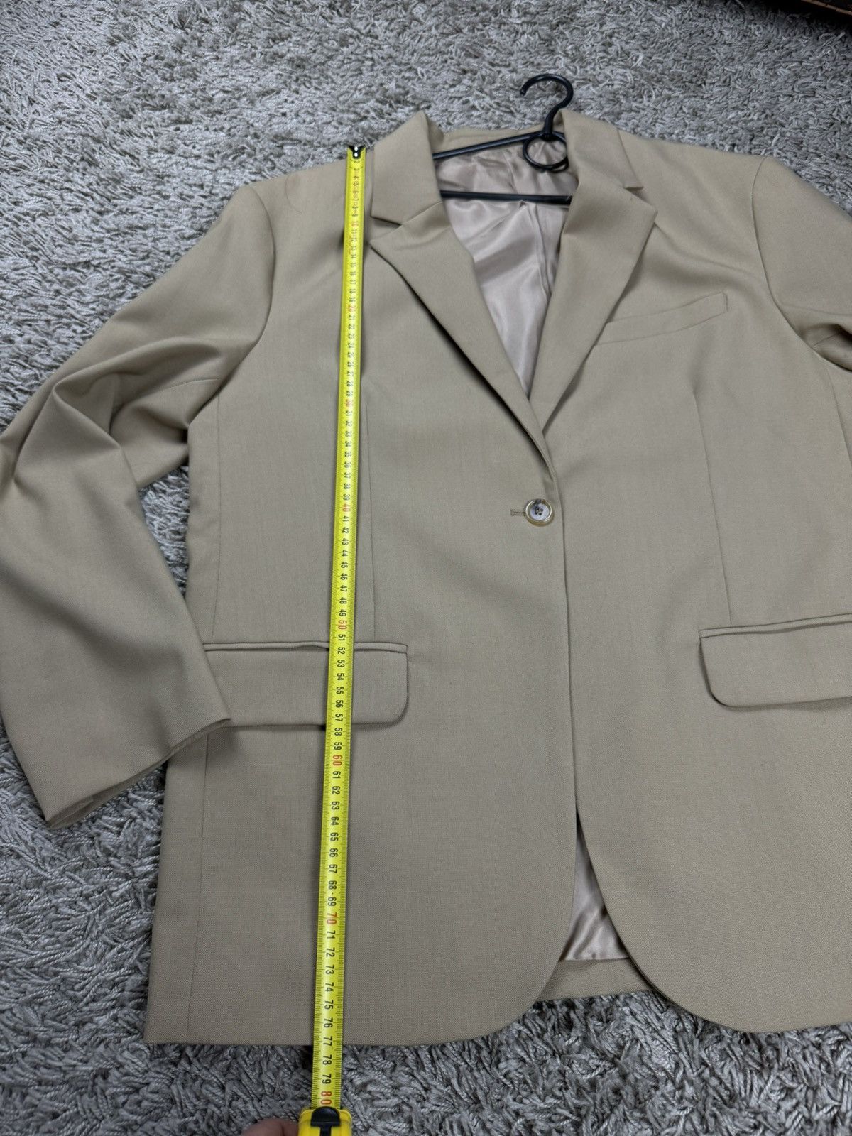 Arket Mustard wool blazer Arket Marzotto original luxury item Size 44R - 7 Thumbnail
