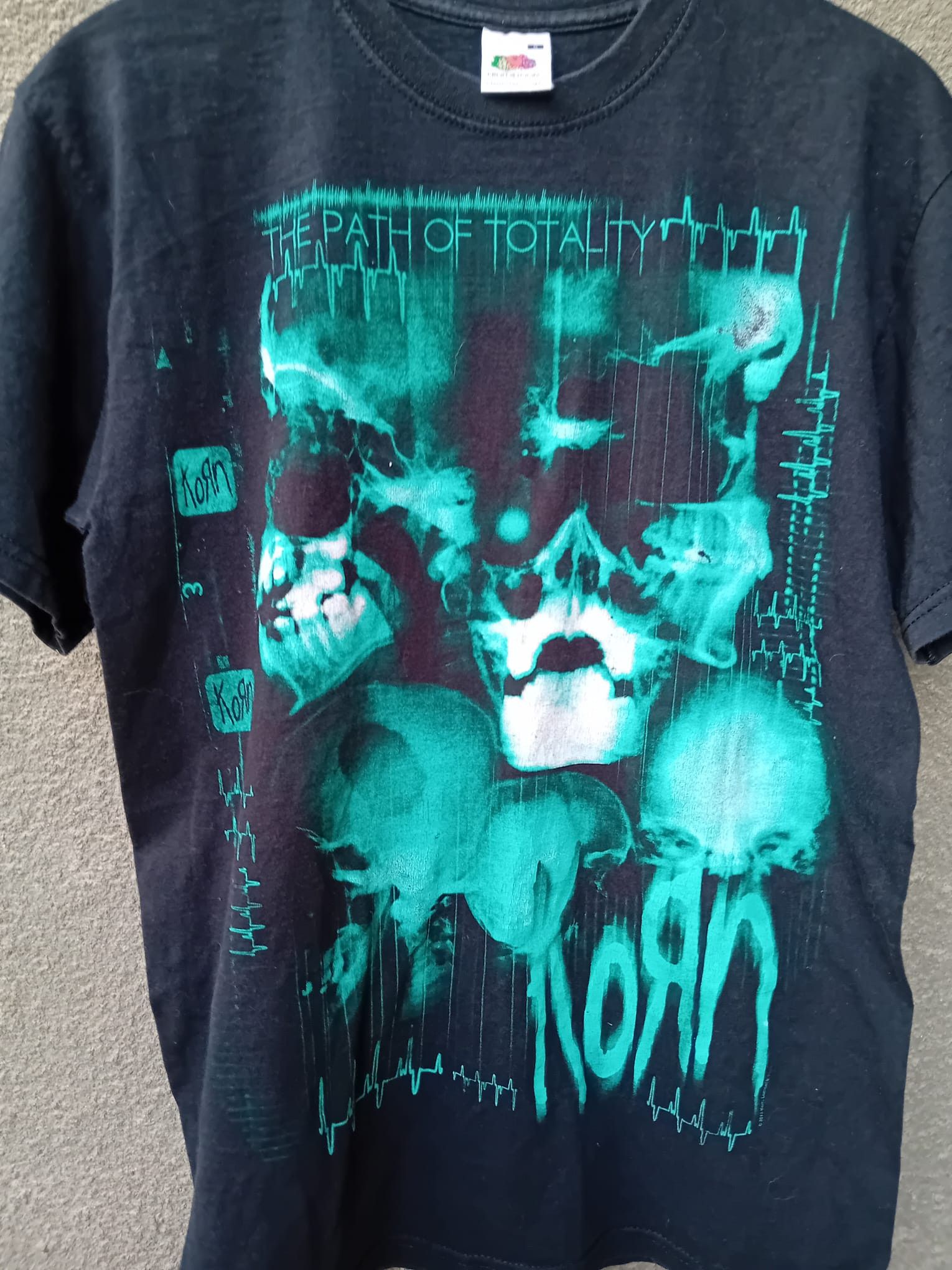 Korn The Path Of Totality 2012 tour Band t-shirt sz S