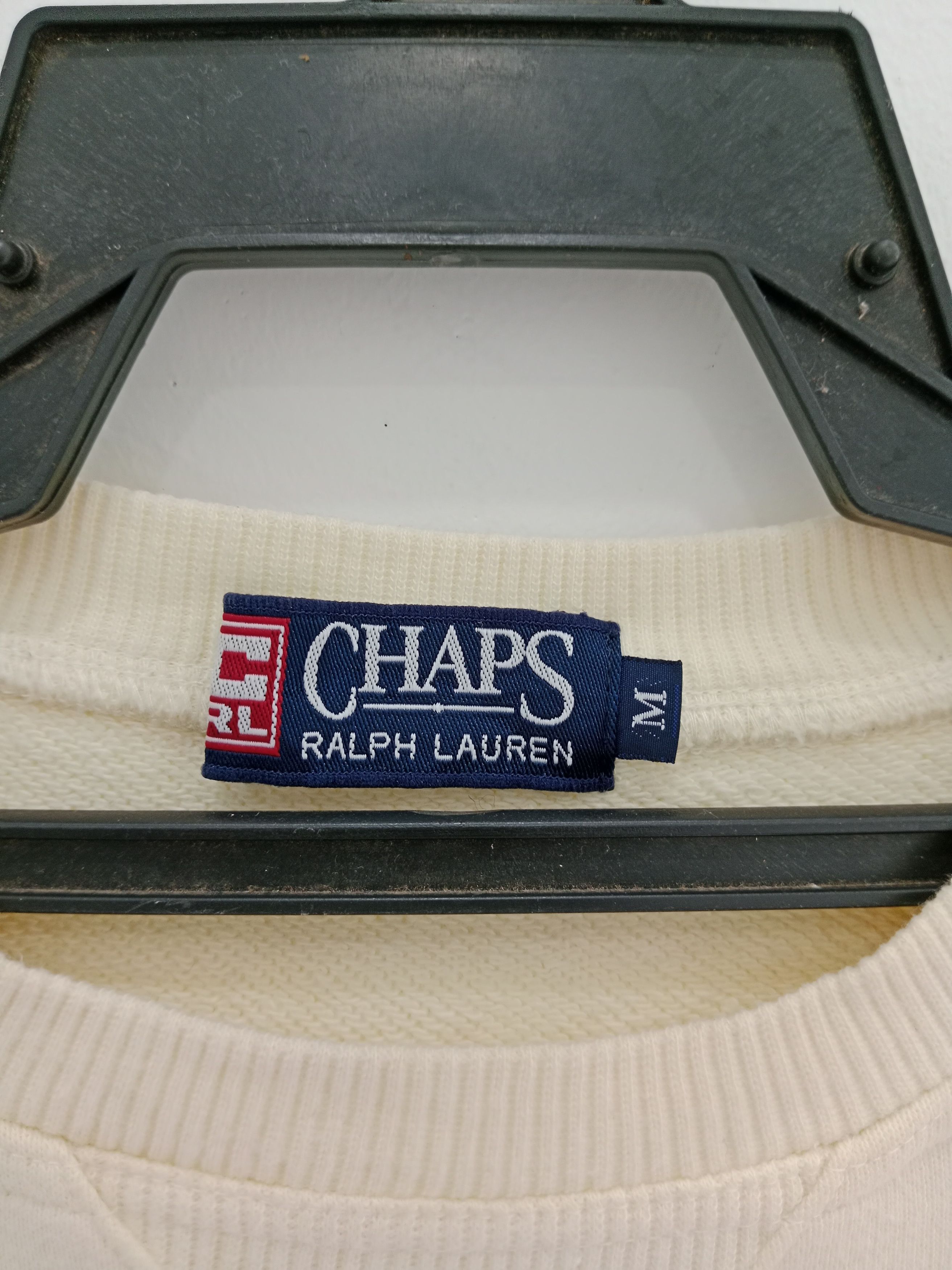 Chaps Ralph Lauren Vintage Chaps Ralph Lauren Sweatshirt Spell out Logo Size US M / EU 48-50 / 2 - 6 Thumbnail
