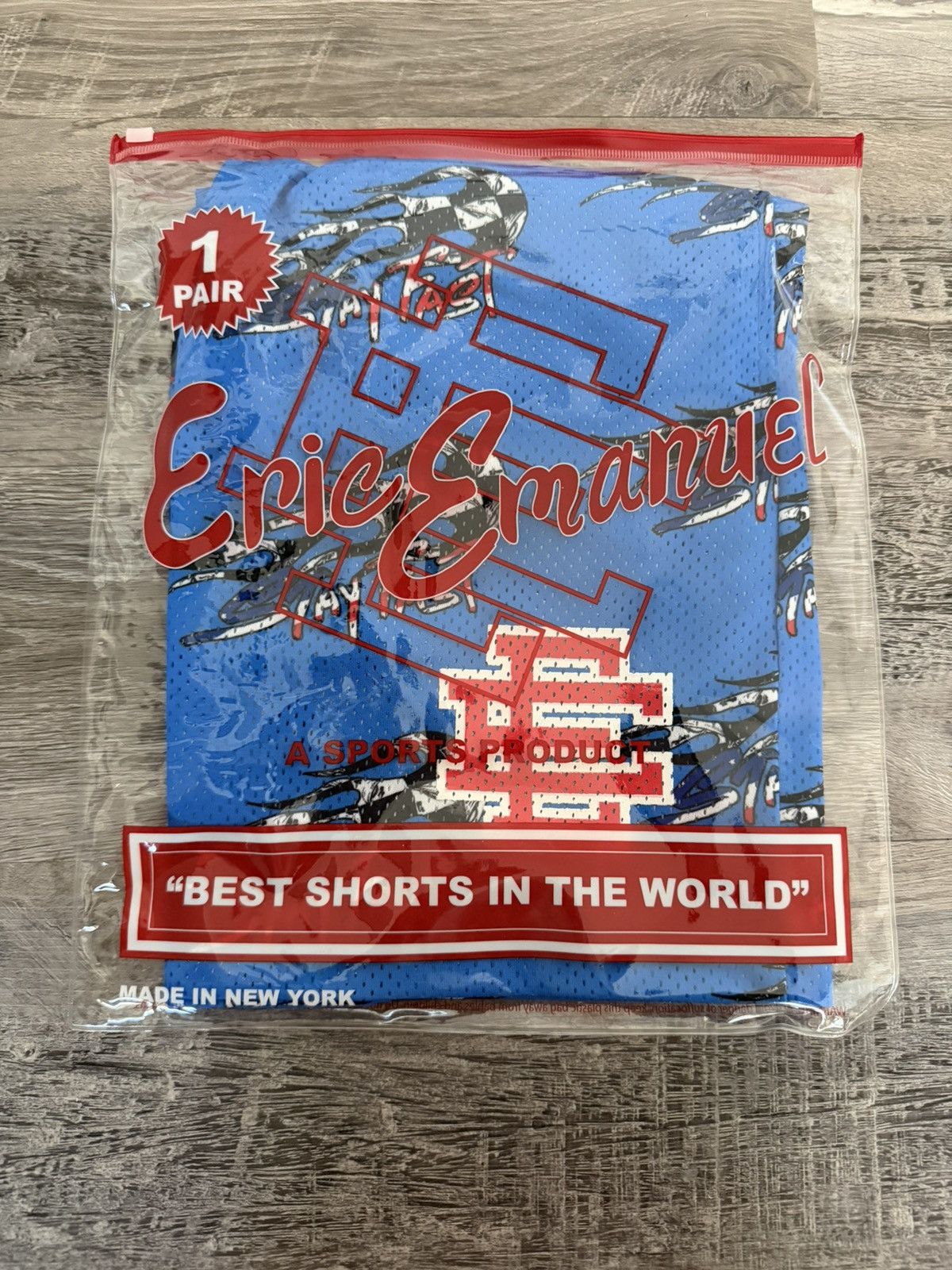 Matty Boy Eric Emanuel Blue Shorts Large