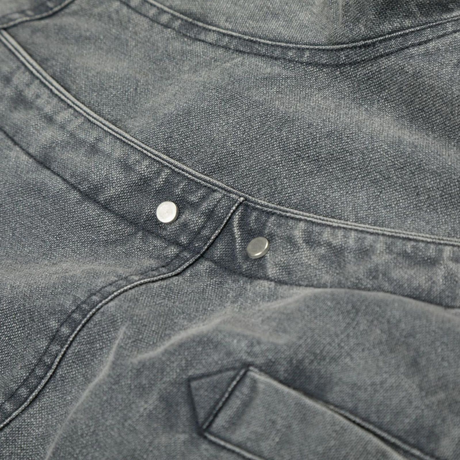 Vintage Blue Vintage Style Denim Jacket with Fireman Clasp Closure Size US M / EU 48-50 / 2 - 4 Thumbnail
