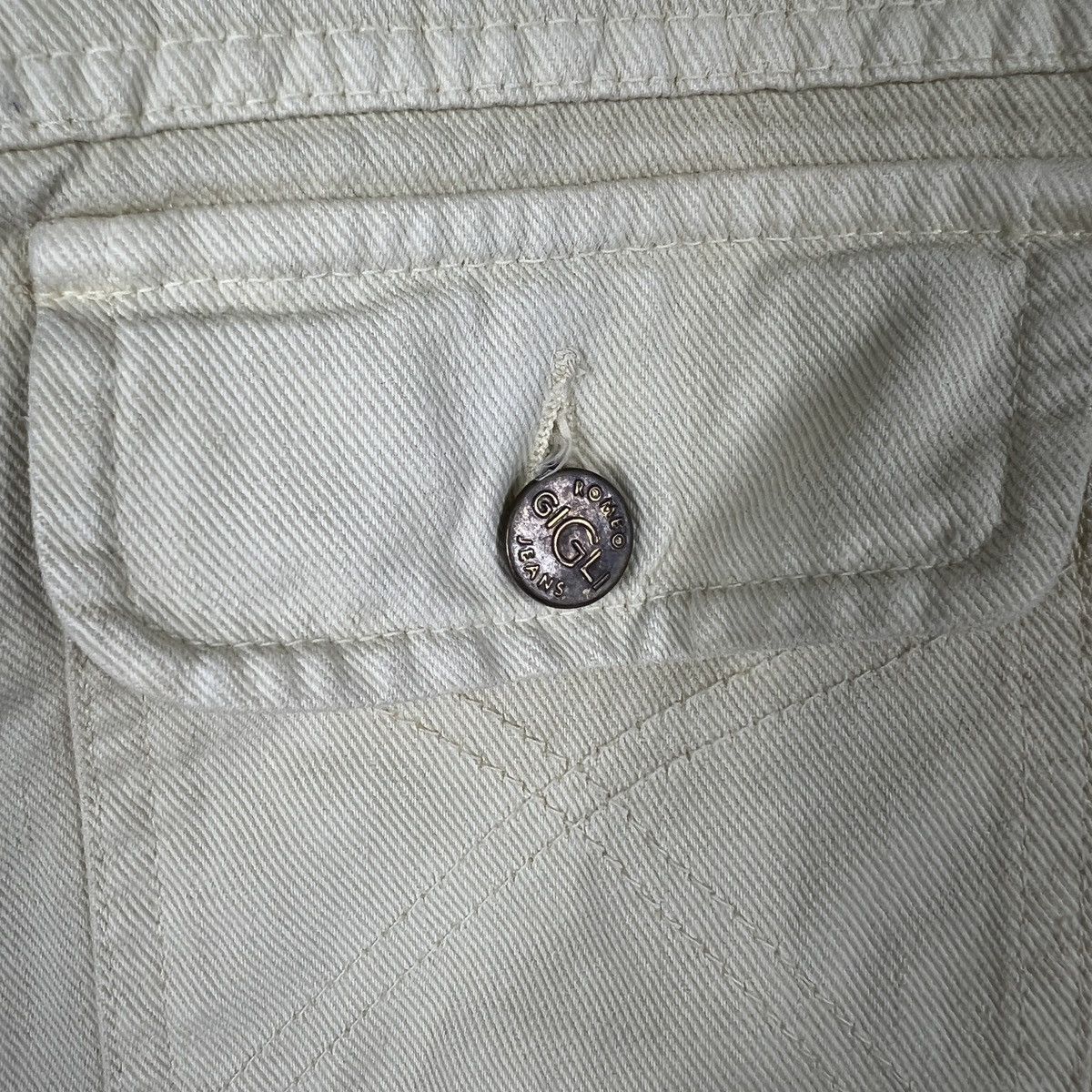 Romeo Gigli RARE VINTAGE ROMEO GIGLI DENIM TRUCKER JACKET MADE IN ITALY Size US M / EU 48-50 / 2 - 18 Thumbnail