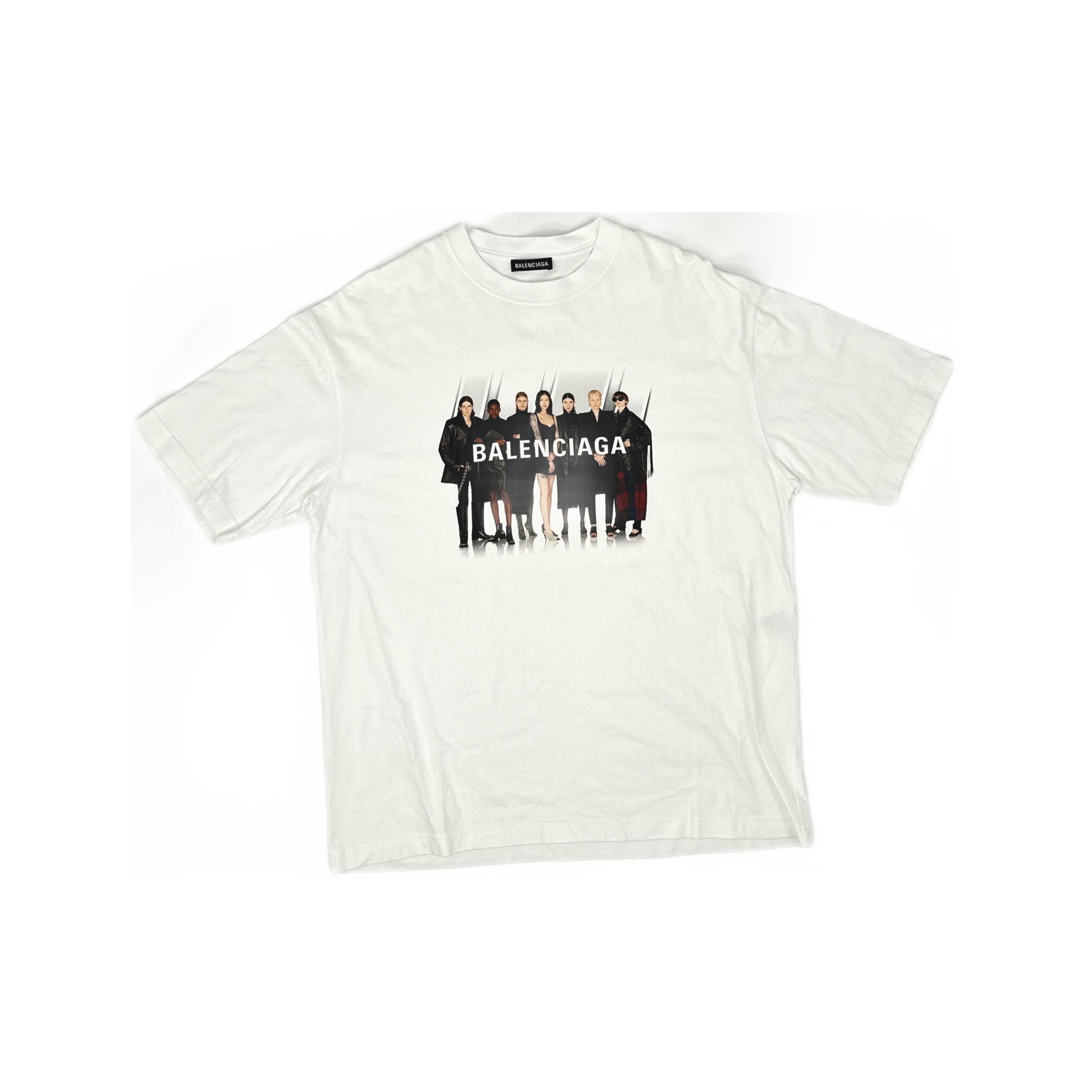 Balenciaga Balenciaga Graphic Print T-Shirt Size S Size US S / EU 44-46 / 1 - 1 Thumbnail