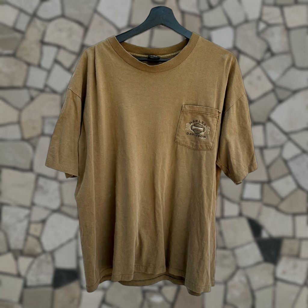 Harley Davidson VINTAGE Harley-Davidson T-shirt Sacramento 90s XL Chest 25 inches Mens Size US XL / EU 56 / 4 - 1 Thumbnail