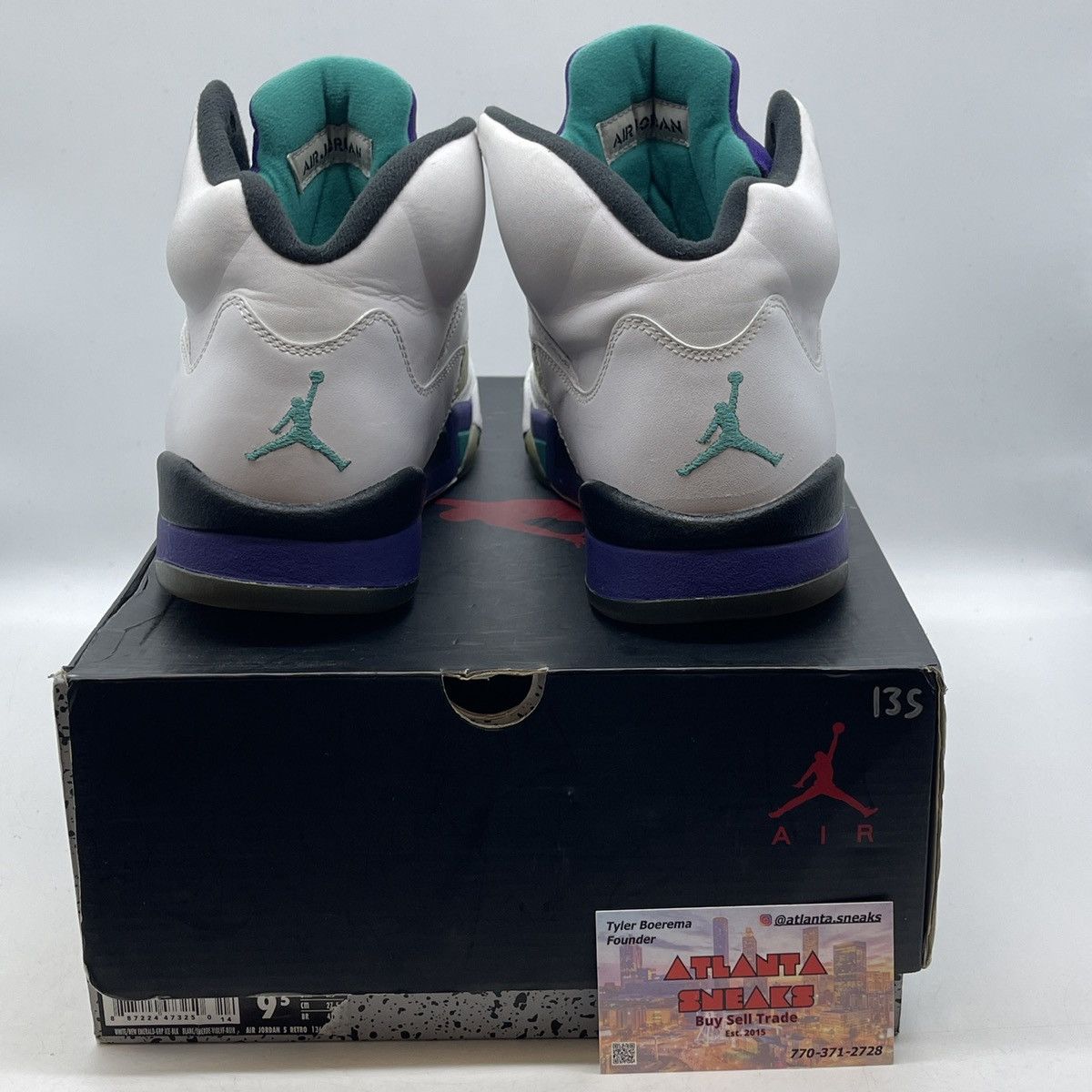 Jordan Brand Air Jordan 5 grape Size US 9.5 / EU 42-43 - 3 Thumbnail