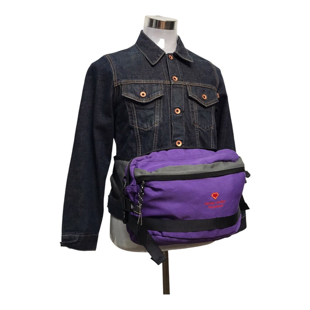 Hysteric Glamour × Japanese Brand Japanese Super Lover Purple Waist Bag Size ONE SIZE - 2 Thumbnail