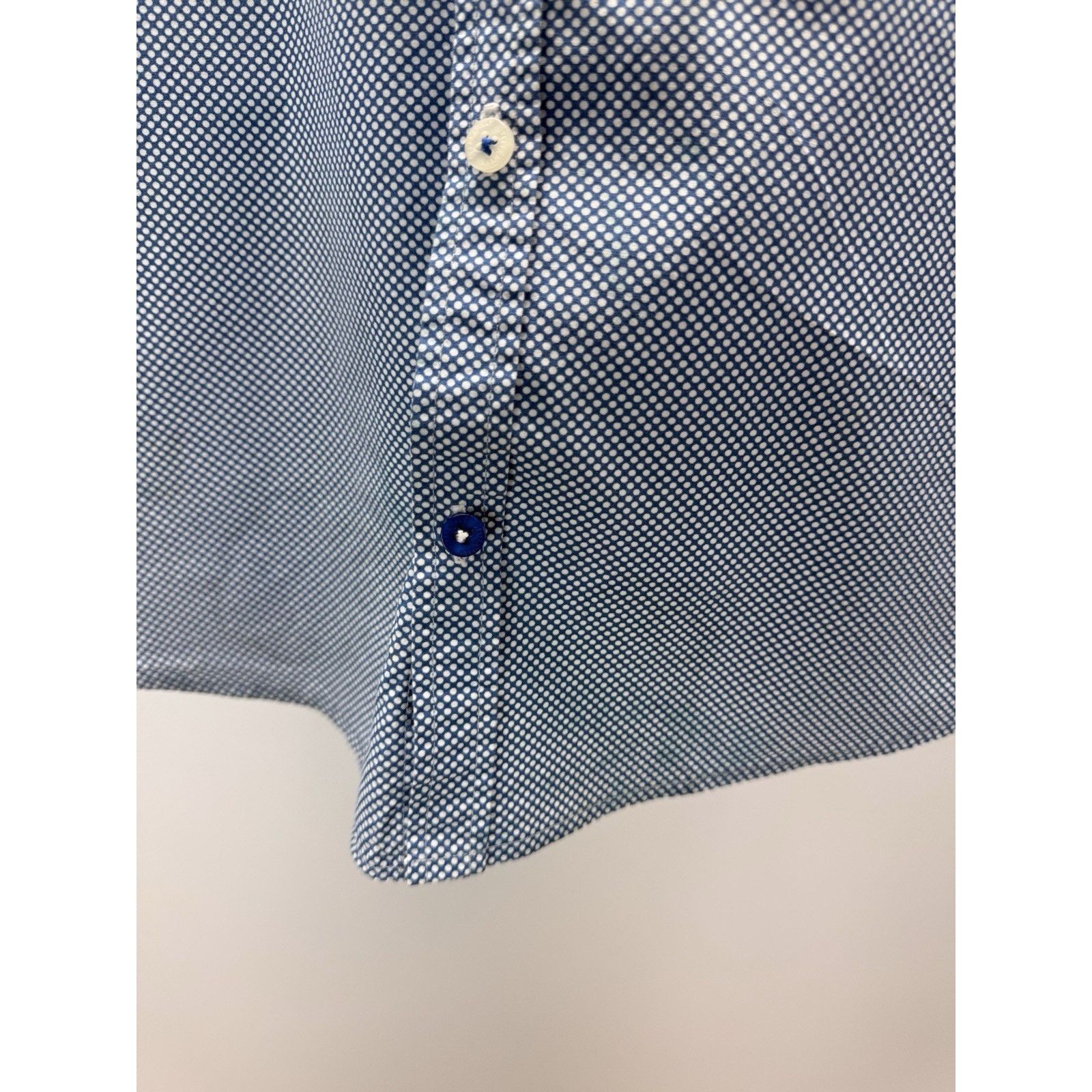 Other Steel & Jelly London Men L Blue Short Sleeve Athletic Fit Size US L / EU 52-54 / 3 - 3 Thumbnail