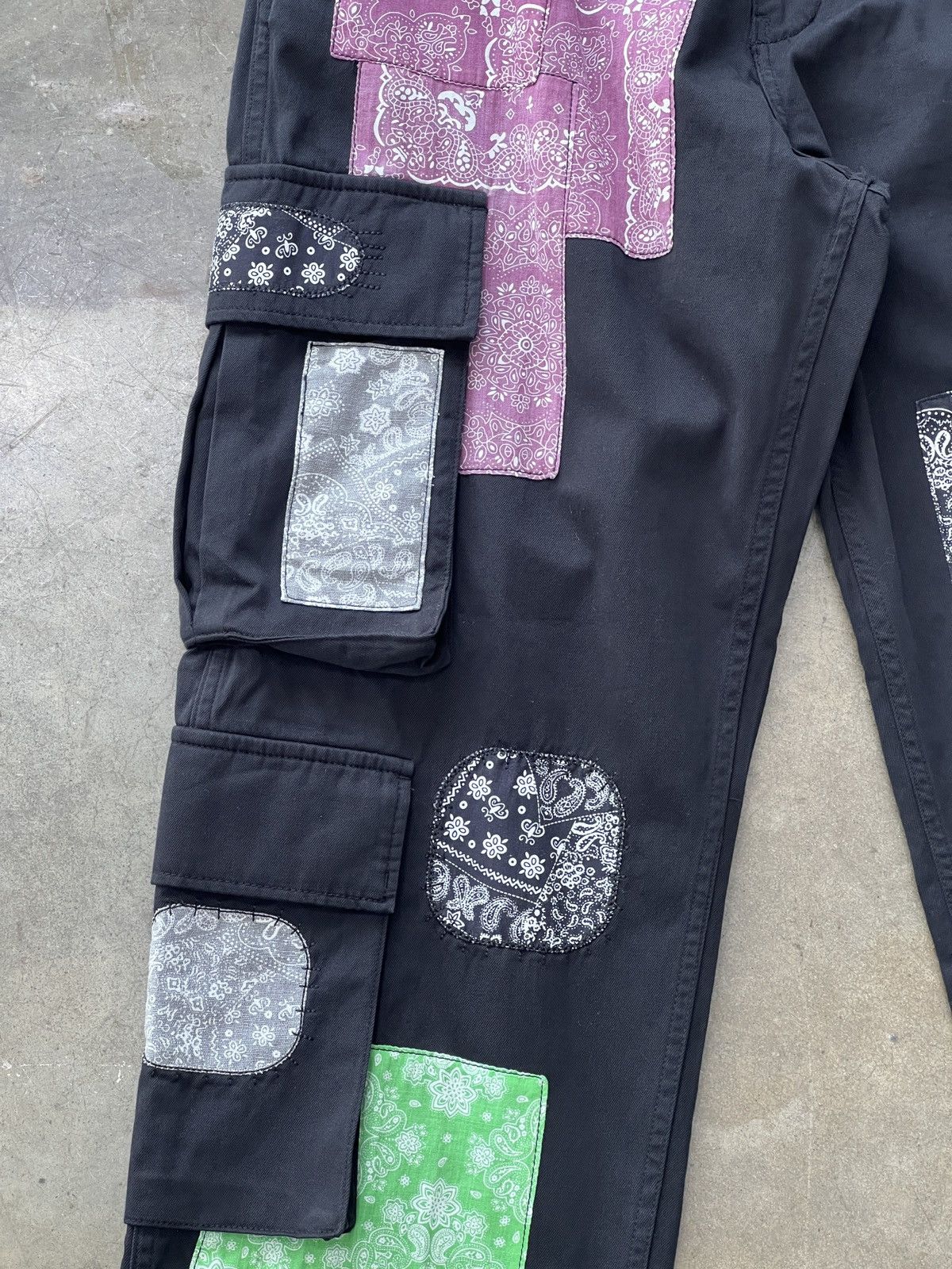 Xlarge Xlarge Patchwork Cargo Black Sz. 34 Size US 34 / EU 50 - 4 Thumbnail
