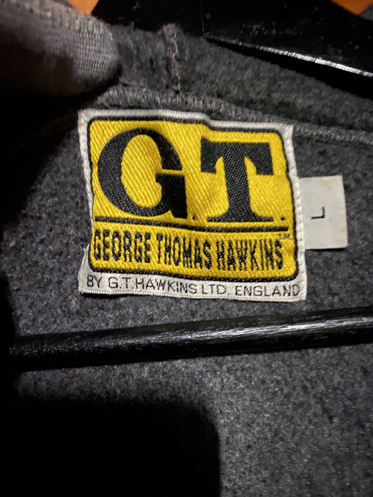 Vintage Vintage G.T. Hawkins Wool Hooded Pullover – 1990s British Size US M / EU 48-50 / 2 - 7 Thumbnail