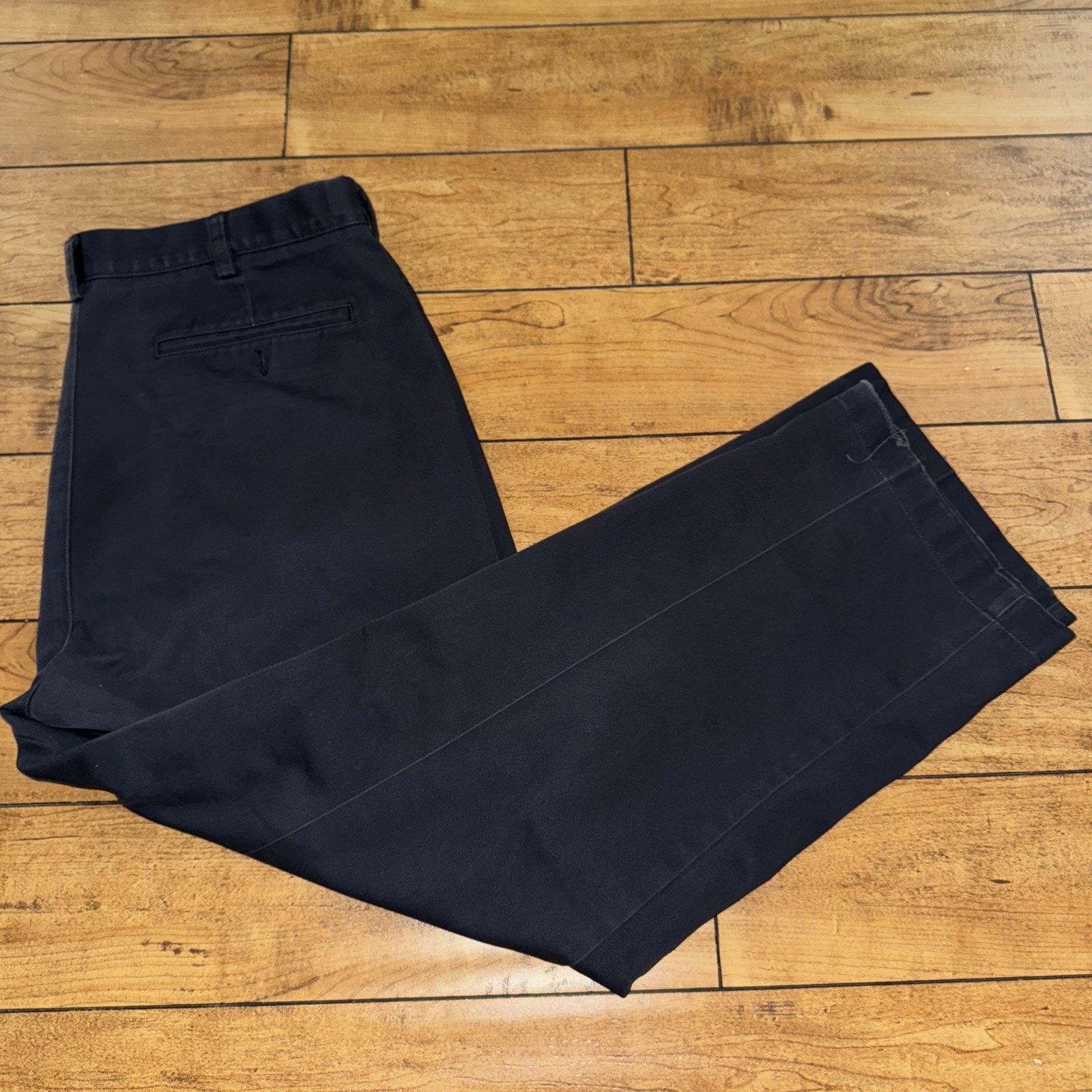 L.L. Bean × Vintage Vintage LL Bean Comfort Waist Chino Pants Blue 38x29 Size US 38 / EU 54 - 1 Thumbnail