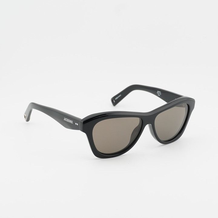 Jacquemus Jacquemus PALMIER JAC/59 C1 Sunglasses Black Cat Eye Frame Size ONE SIZE - 8 Thumbnail