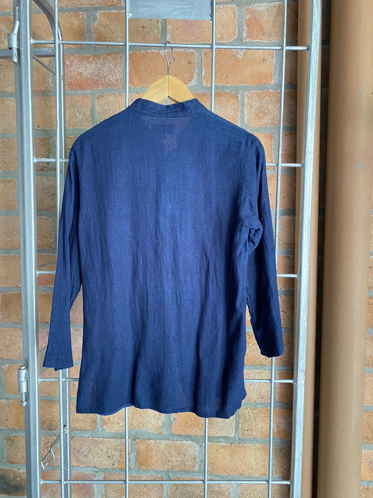 45rpm 45 rpm indigo mandarin shirt Size US S / EU 44-46 / 1 - 5 Thumbnail