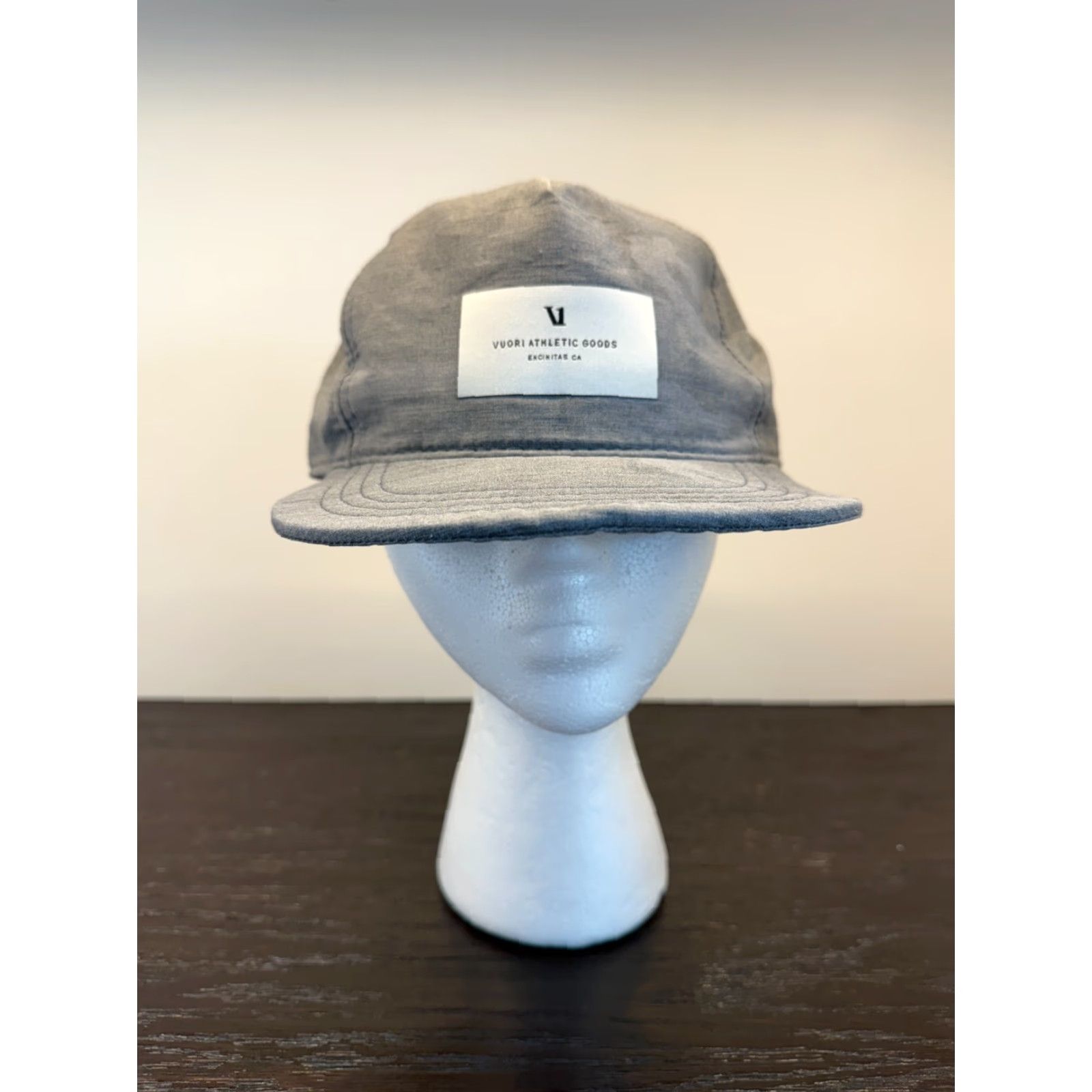 Vuori VUORI Men gray camo hat OSFM adjustable strapback baseball cap - team, dad, sports, logo, travel, casual, workwear, beach, nature, classic - Mens Size ONE SIZE - 2 Thumbnail