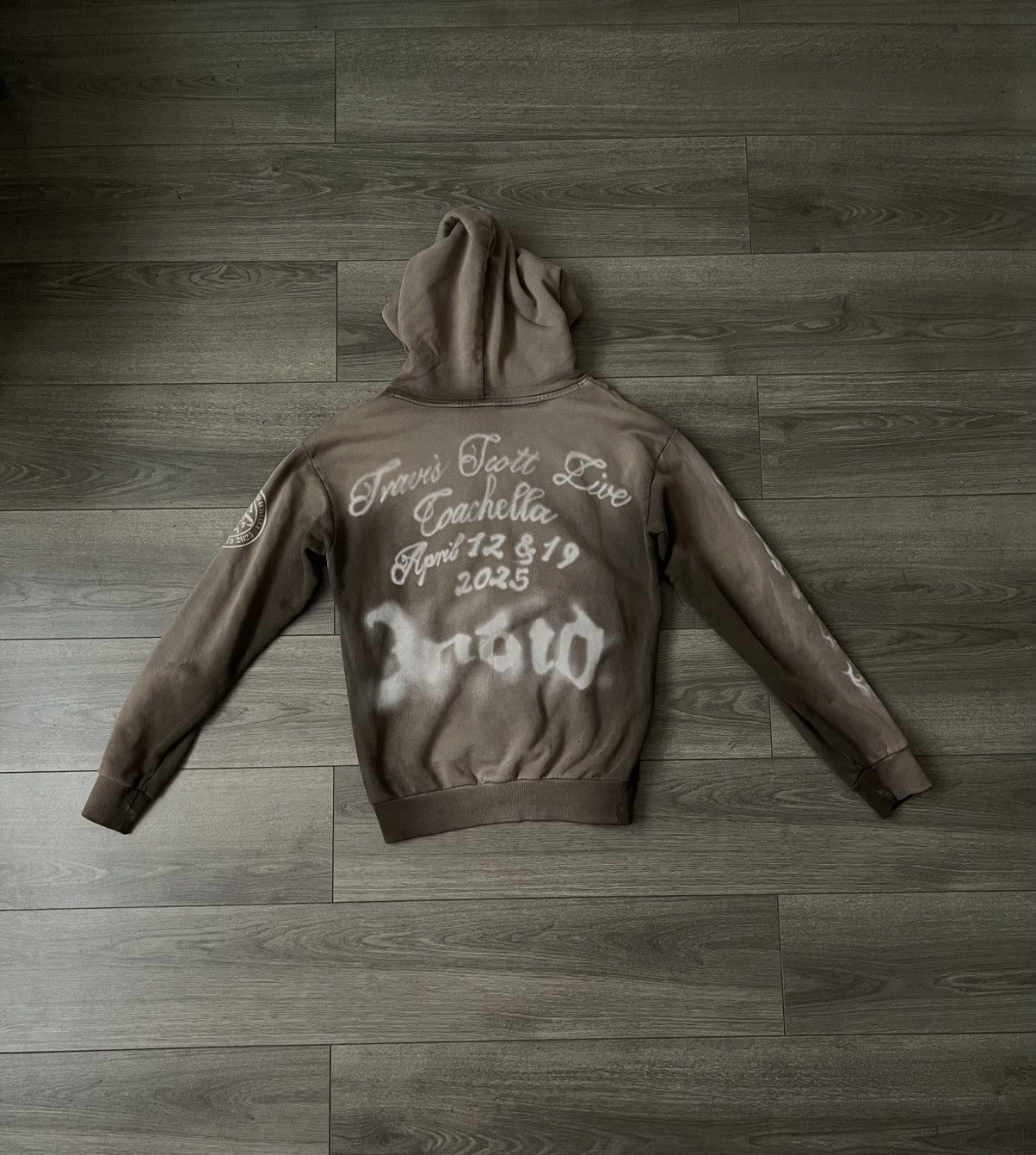 Coachella × Travis Scott Travis Scott x Coachella 2025 Zip Up Hoodie Size US S / EU 44-46 / 1 - 2 Thumbnail