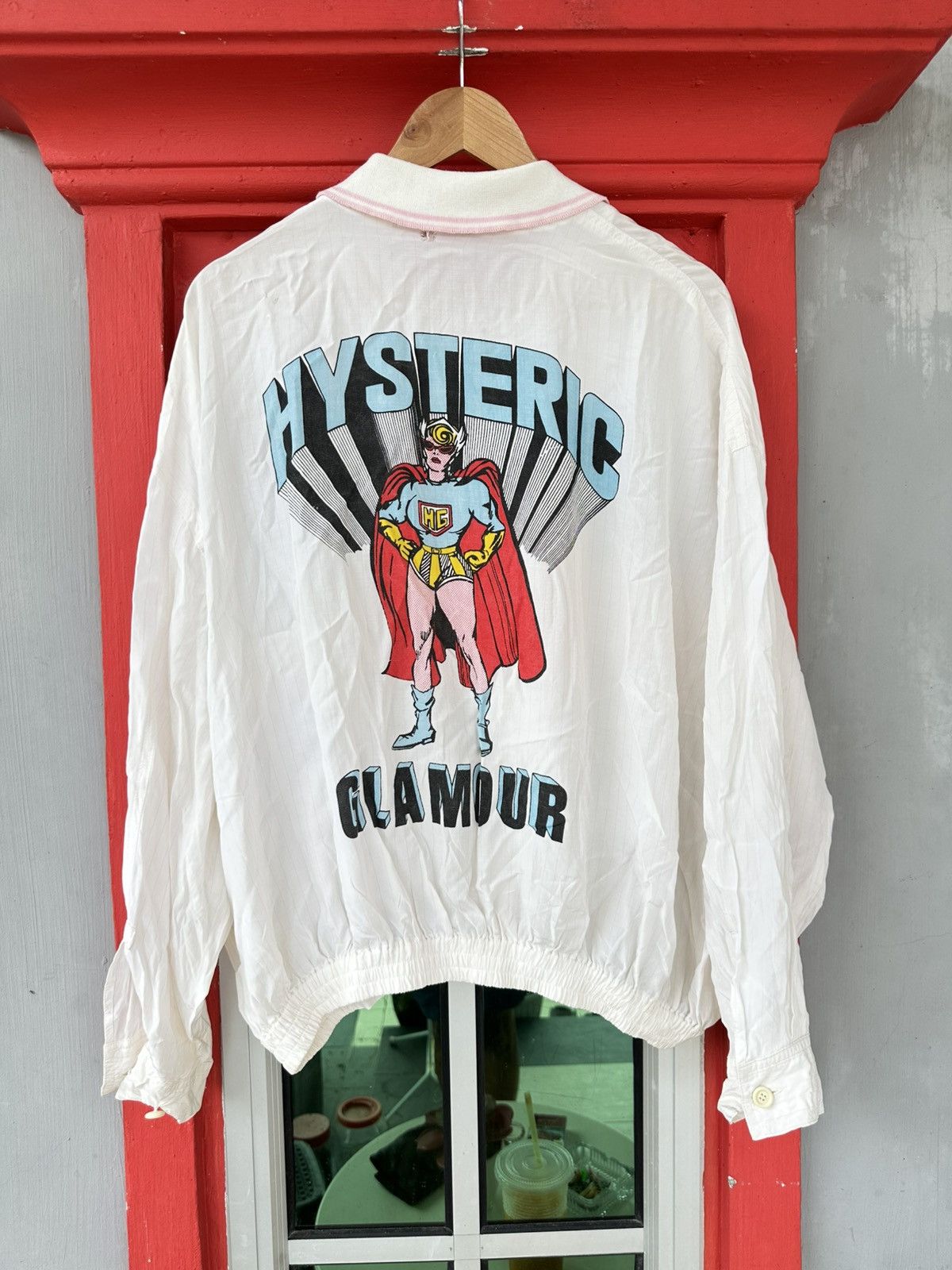 Hysteric Glamour Rare Vintage 90s Hysteric Glamour Super HG Zipper Jacket Size US XL / EU 56 / 4 - 1 Thumbnail