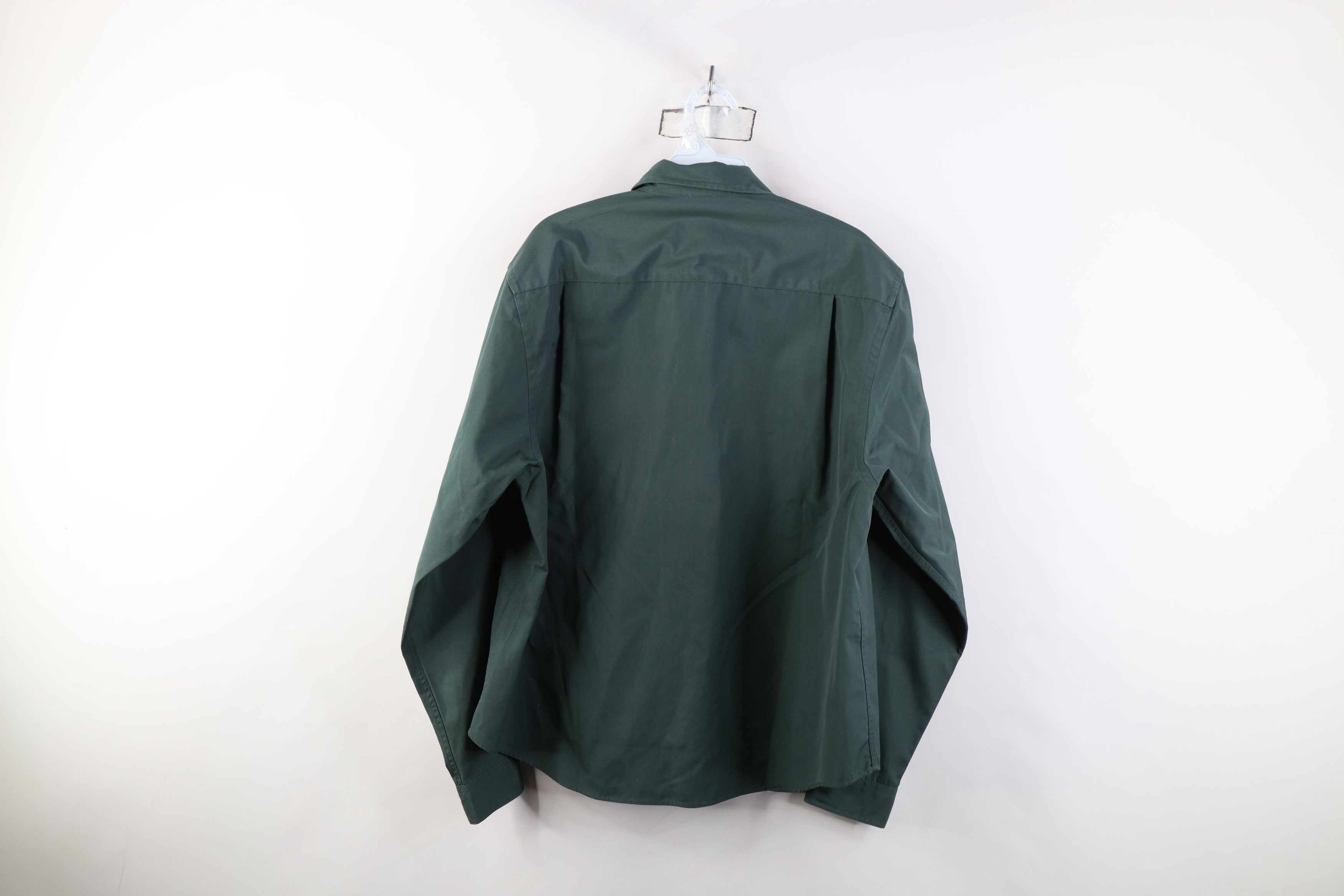 Cabelas Vintage 90s Cabelas Safari Collared Button Shirt Green Size XL / US 12-14 / IT 48-50 - 10 Thumbnail