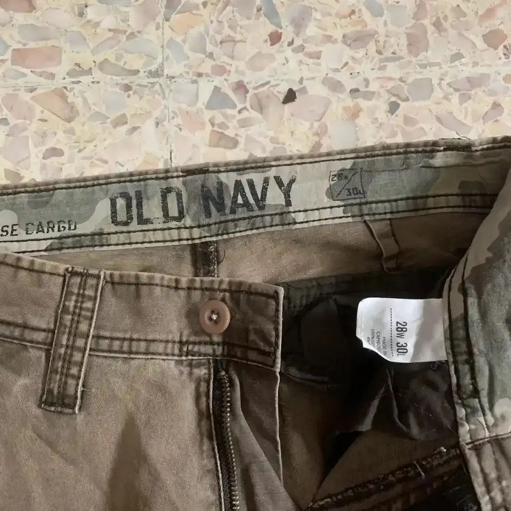 Japanese Brand OLD NAVY UTILITY 3D POCKET FADED MULTIPOCKET TROUSERS CARGO Size US 28 / EU 44 - 5 Thumbnail