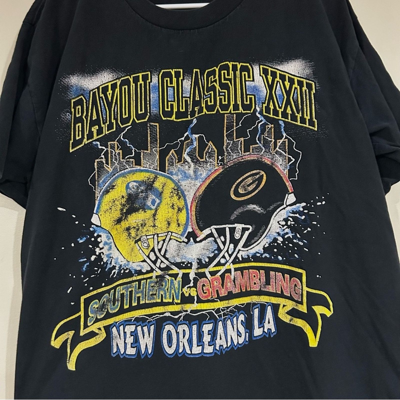 All Sport 1995 Bayou Classic Southern Vs Grambling Shirt Size US XL / EU 56 / 4 - 3 Thumbnail