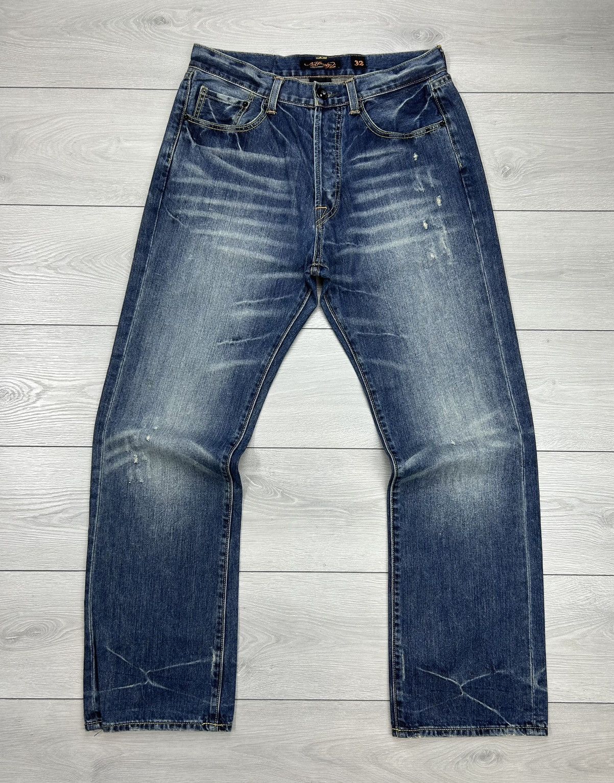 Ed Hardy Ed Hardy Vintage Denim Jeans size 32 Size US 32 / EU 48 - 4 Thumbnail