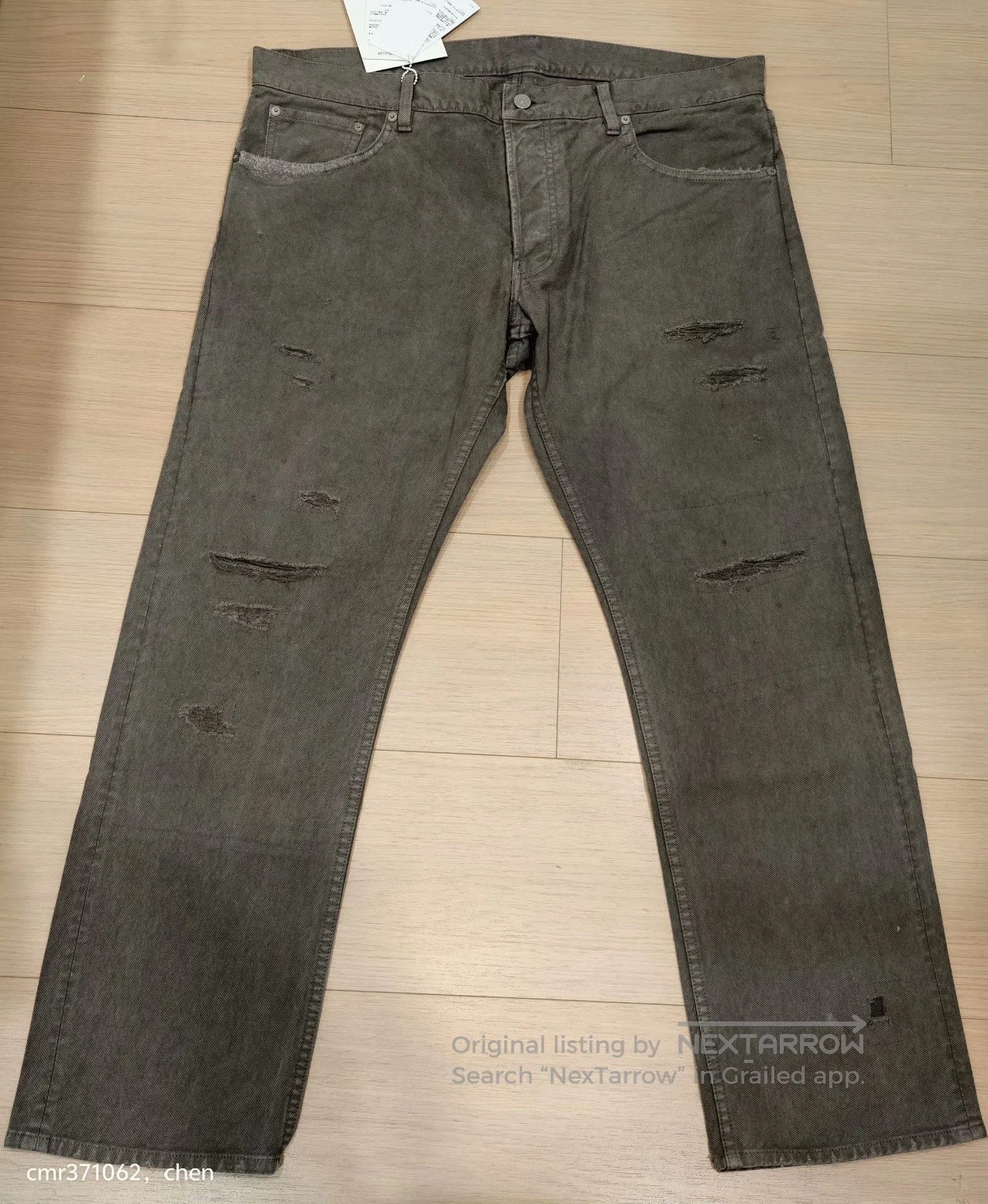 Visvim VISVIM 20AW FLUXUS 10 SERGE CRASH. Size US 26 / EU 42 - 1 Thumbnail