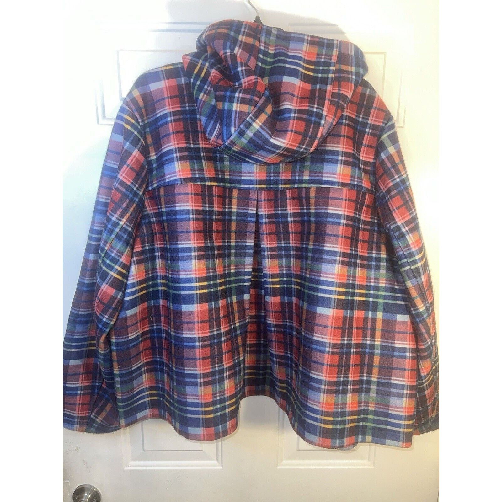 Other Time & Tru Parka Coat Plaid Jacket Women's XL Hooded Toggle Size XL / US 12-14 / IT 48-50 - 5 Thumbnail