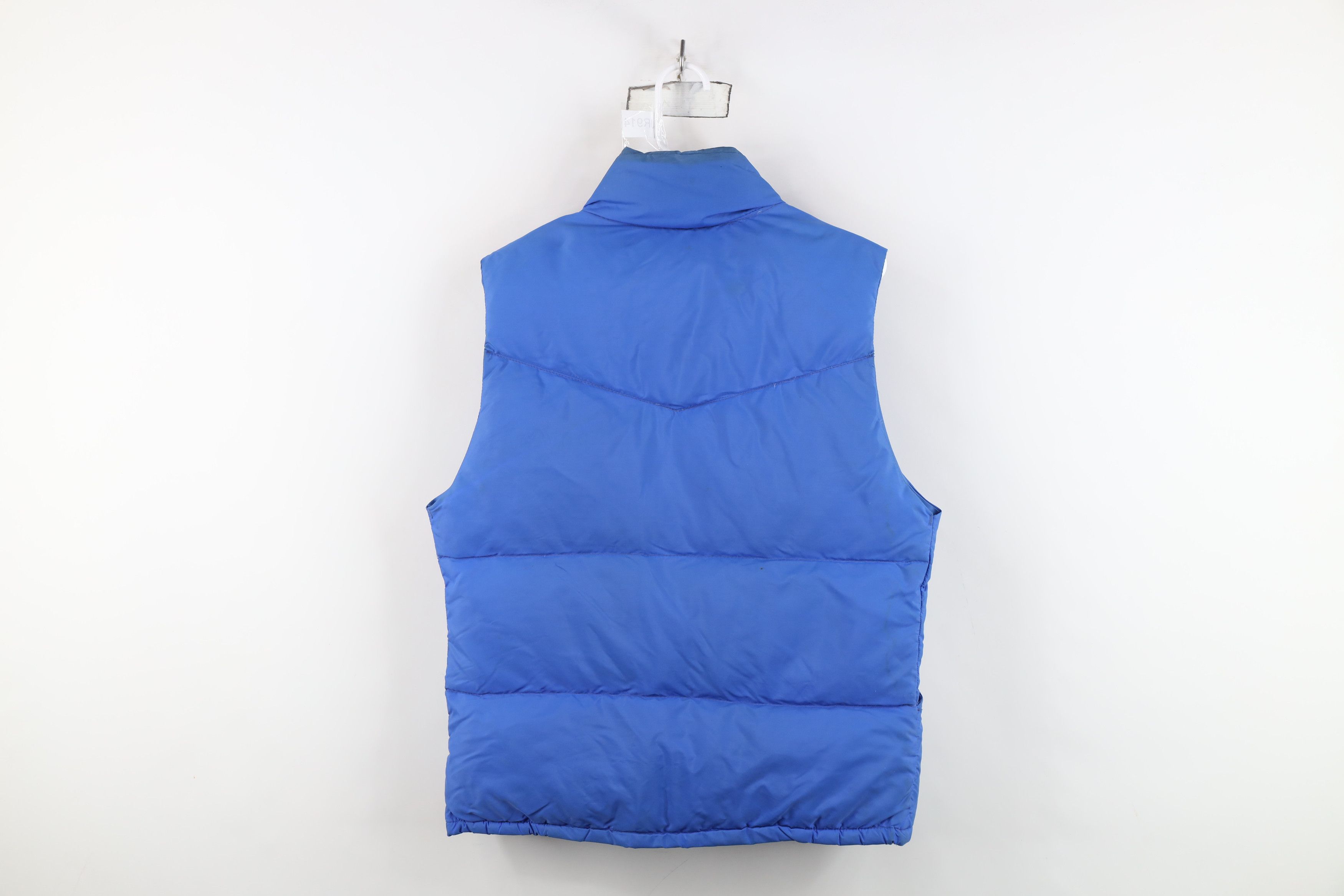 Vintage Vintage 70s Streetwear Duck Down Puffer Vest Jacket Blue Size US M / EU 48-50 / 2 - 16 Thumbnail