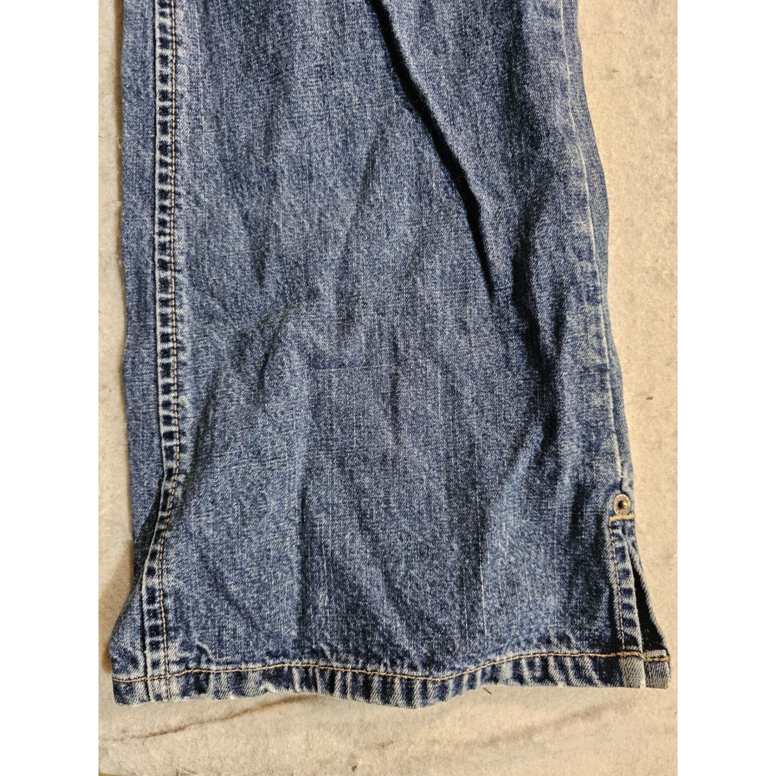 Silver Jeans Co. VINTAGE Silver Jeans Women's Jeans Blue Flare Bell Bottom 90s Faded Denim Size 30x33 Size 30" / US 8 / IT 44 - 4 Thumbnail