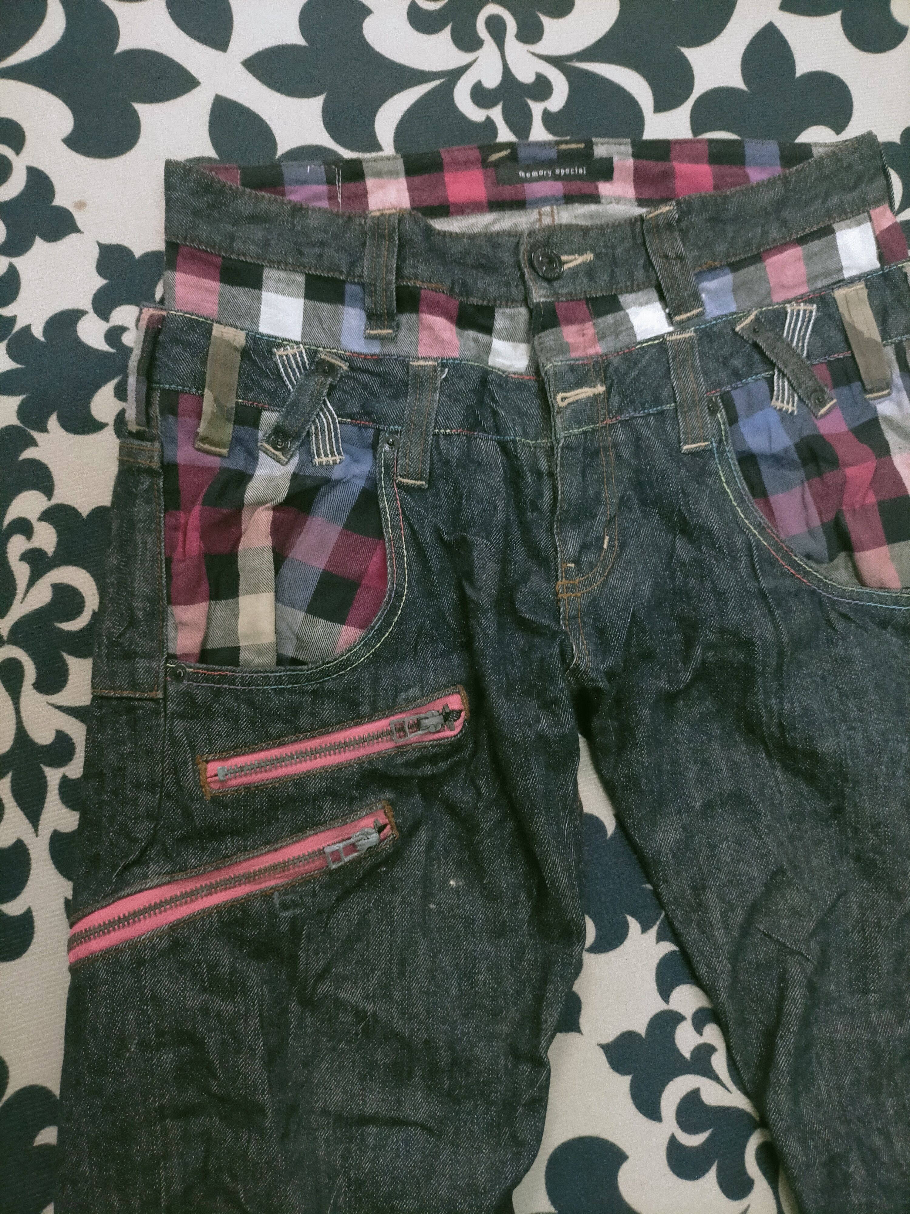 If Six Was Nine × Japanese Brand × PPFM 🔥 Vintage Double Waist Memory Special Jeans Size US 31 - 3 Thumbnail