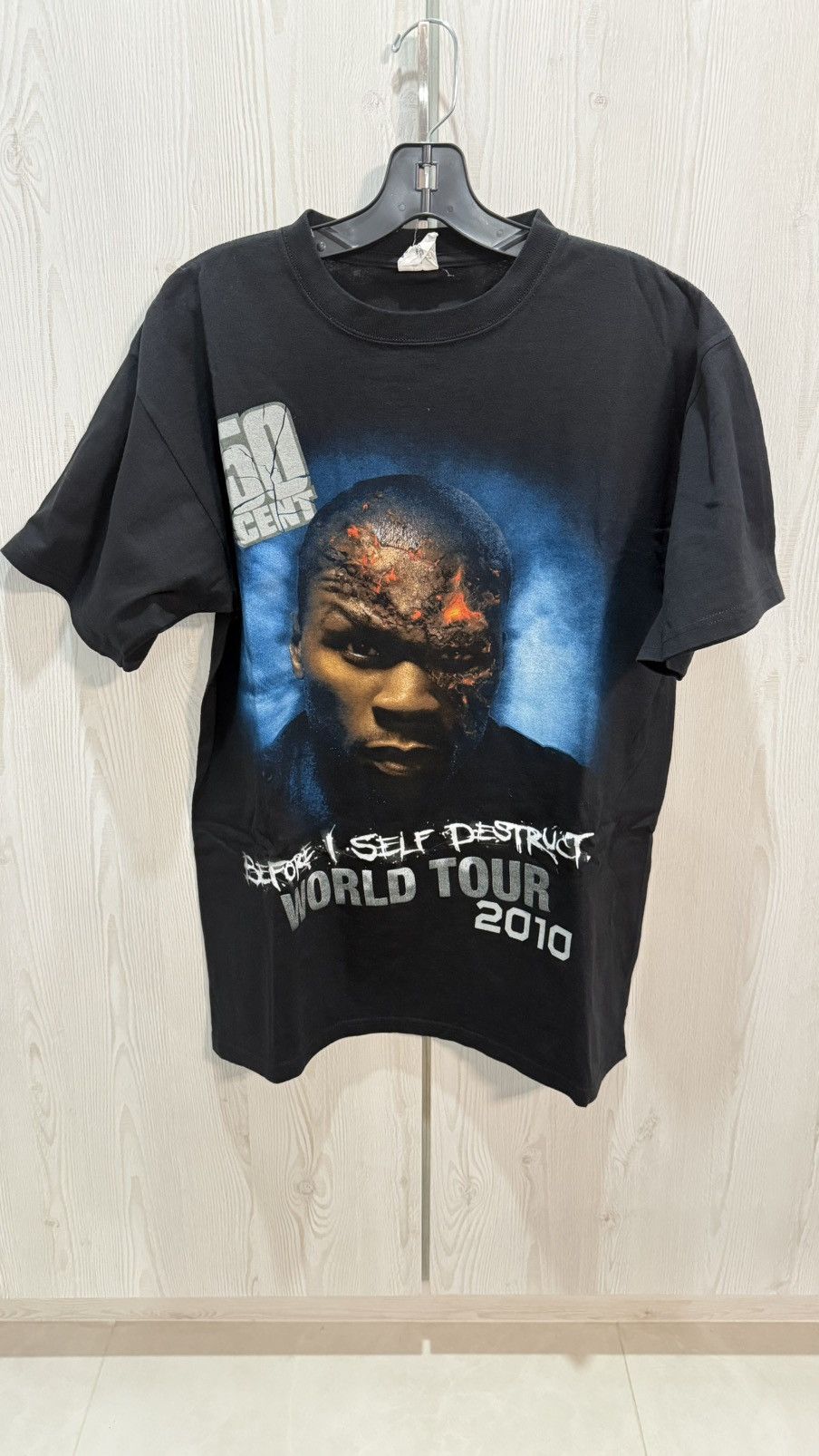 Vintage 50 Cent Before I Self Destruct World Tour 2010 Tee Sz Large Size US L / EU 52-54 / 3 - 1 Thumbnail