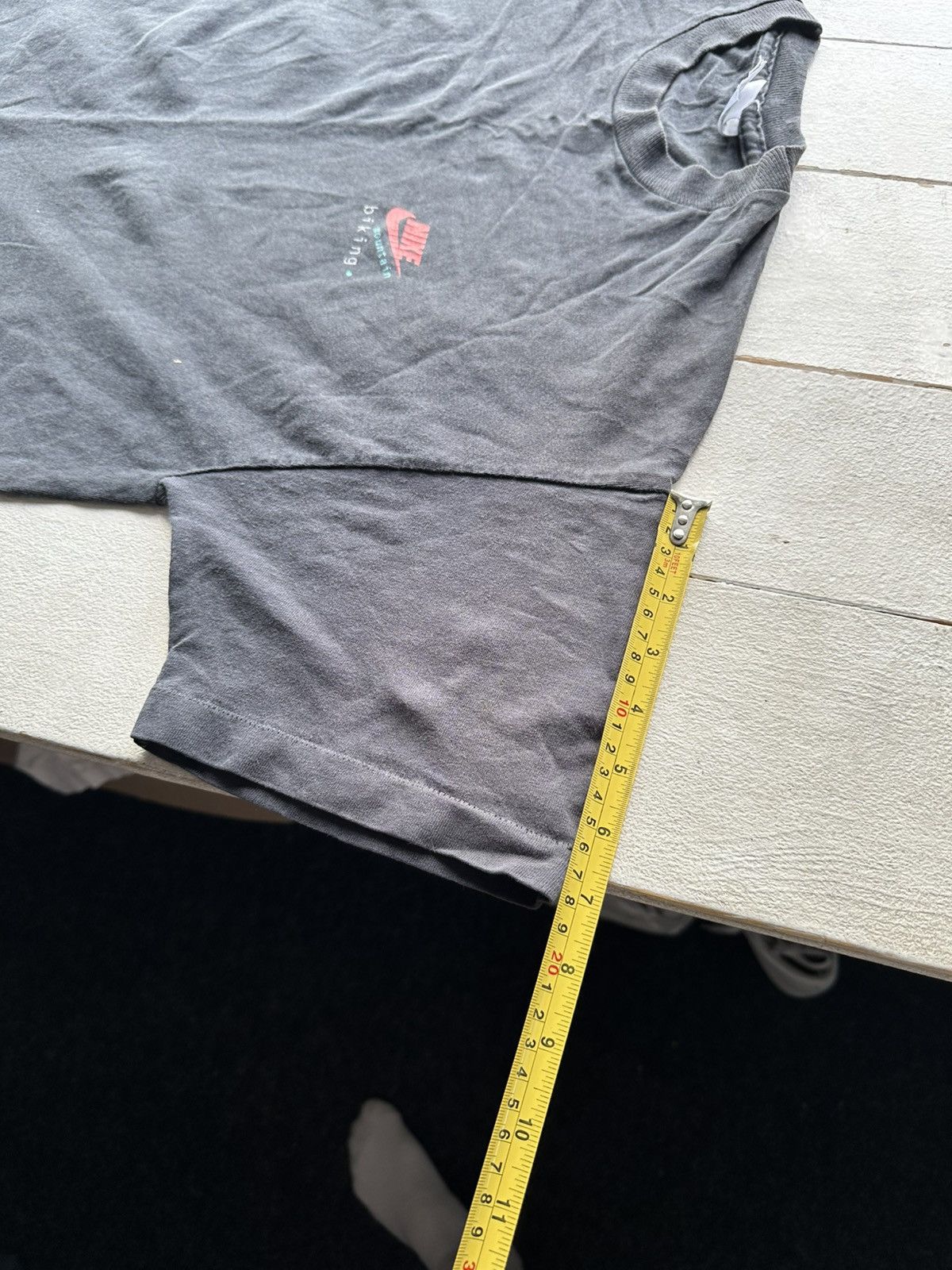 Nike 🚨NIKE MOUNTAIN BIKING single stitch VNTG T Shirt Big Logo Size US M / EU 48-50 / 2 - 16 Thumbnail