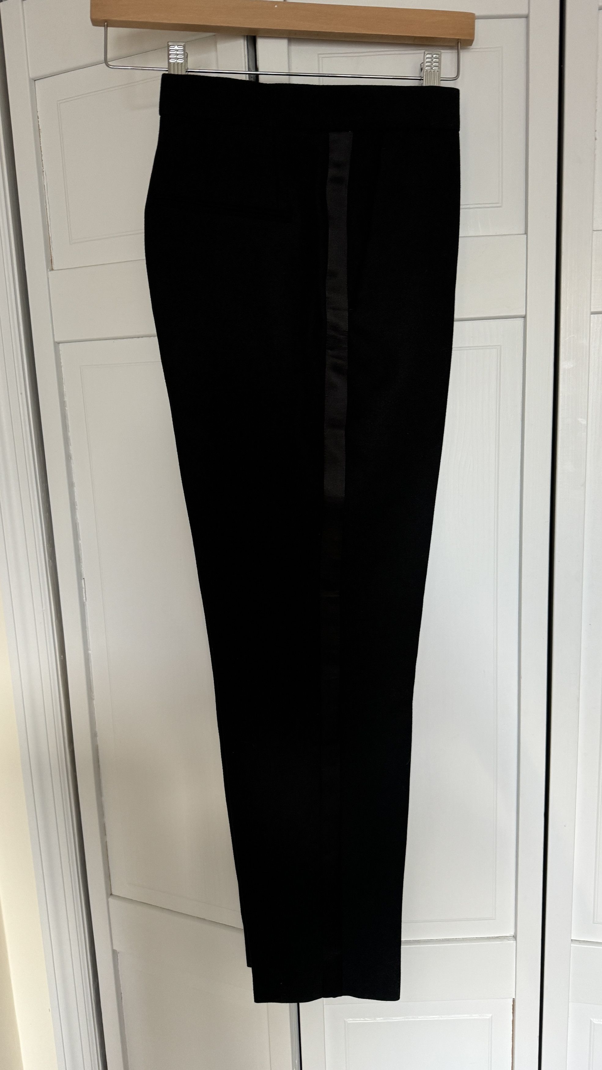 WARDROBE.NYC Black Tuxedo Trouser Size 32" / US 10 / IT 46 - 1 Thumbnail