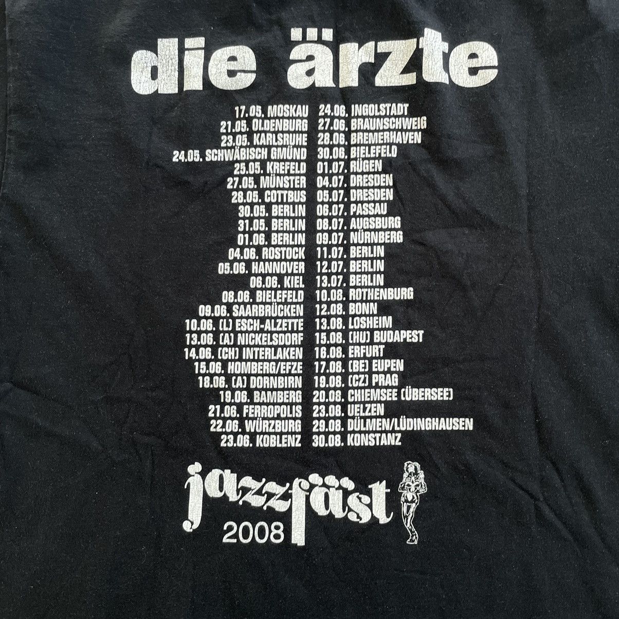 Band Tees × Vintage Vintage 2008 Die Arzte jazz fäst post punk Size US XL / EU 56 / 4 - 7 Thumbnail