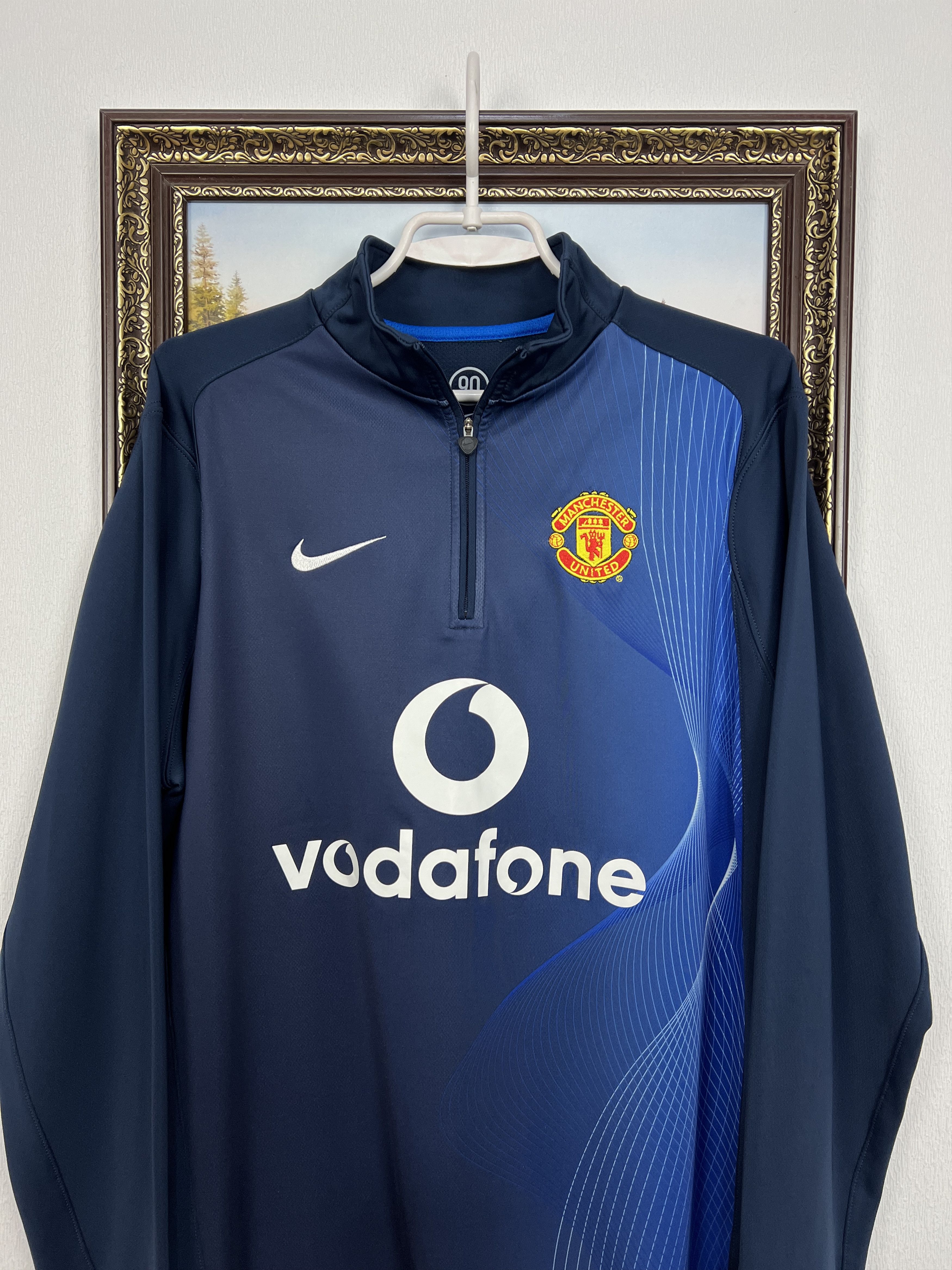Nike Vintage Nike Manchester United Football Train Sweatshirt Size US L / EU 52-54 / 3 - 2 Thumbnail