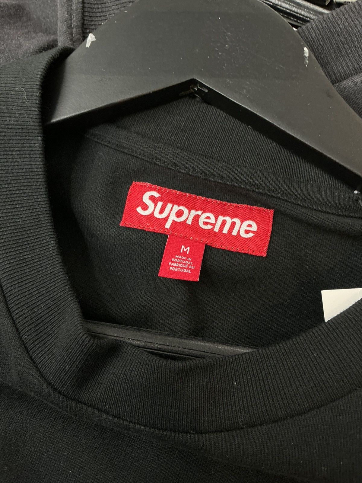 Supreme Supreme Dragon Embroidered L/S Top Black Size US M / EU 48-50 / 2 - 4 Thumbnail