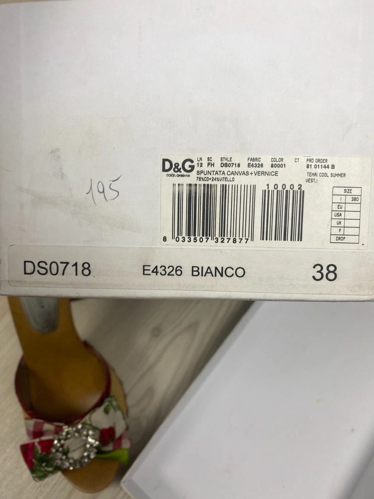 Dolce & Gabbana Dolce & Gabbana D&G Women’s Heels Size 38 EU Wood Sole. Size US 7 / IT 37 - 13 Thumbnail