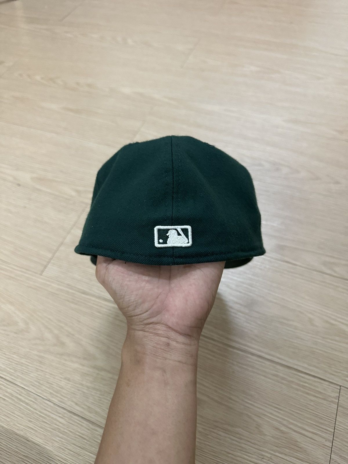 MLB × New York Yankees × Vintage Rare Vintage New York Yankees New Era Made In USA Full Cap Size ONE SIZE - 6 Thumbnail