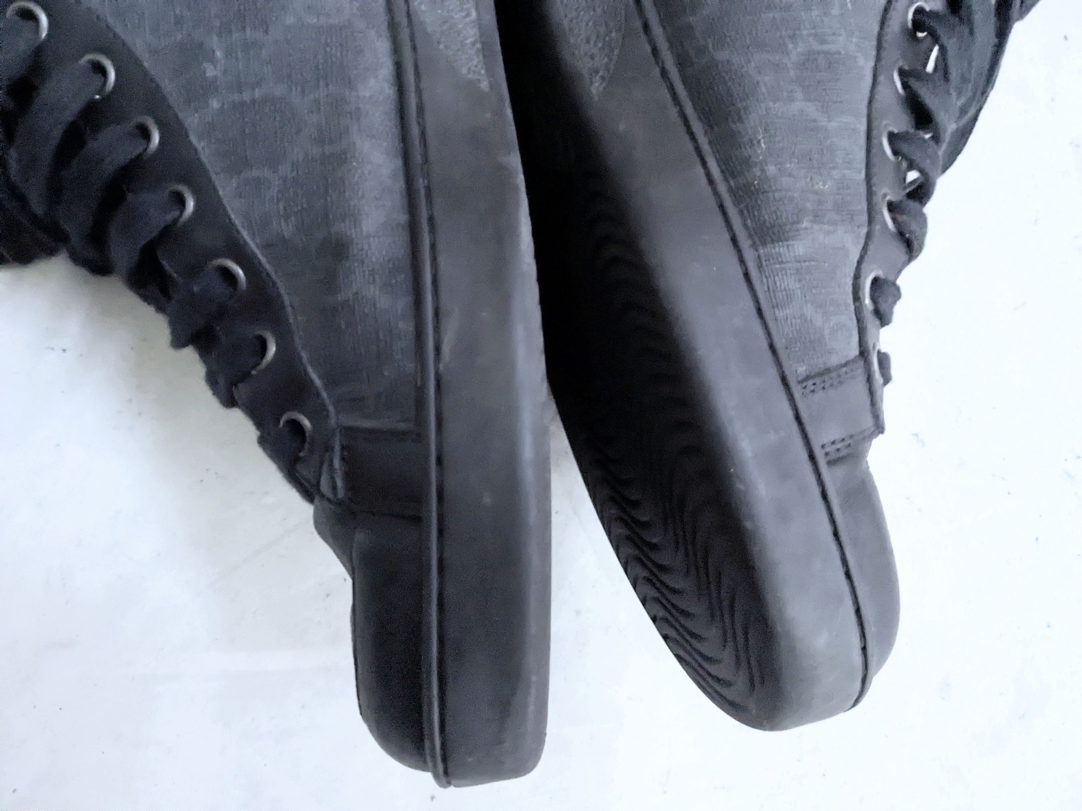 Gucci Gucci High Top Sneakers Black 8.5 Leather Monogram GG Size US 8.5 / EU 41-42 - 8 Thumbnail