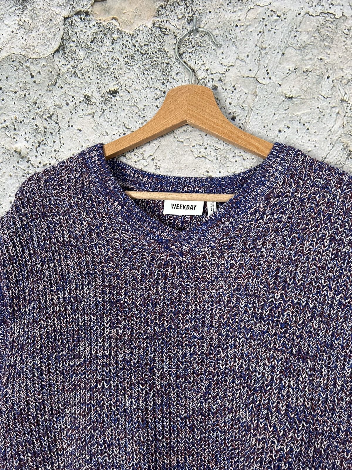 Weekday Weekday Knit Sweater Vest Streetwear Grunge Avant-garde Size US L / EU 52-54 / 3 - 3 Thumbnail
